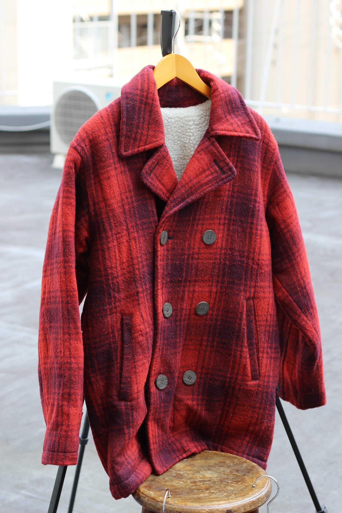 Men's Check Design Outerwear x4点