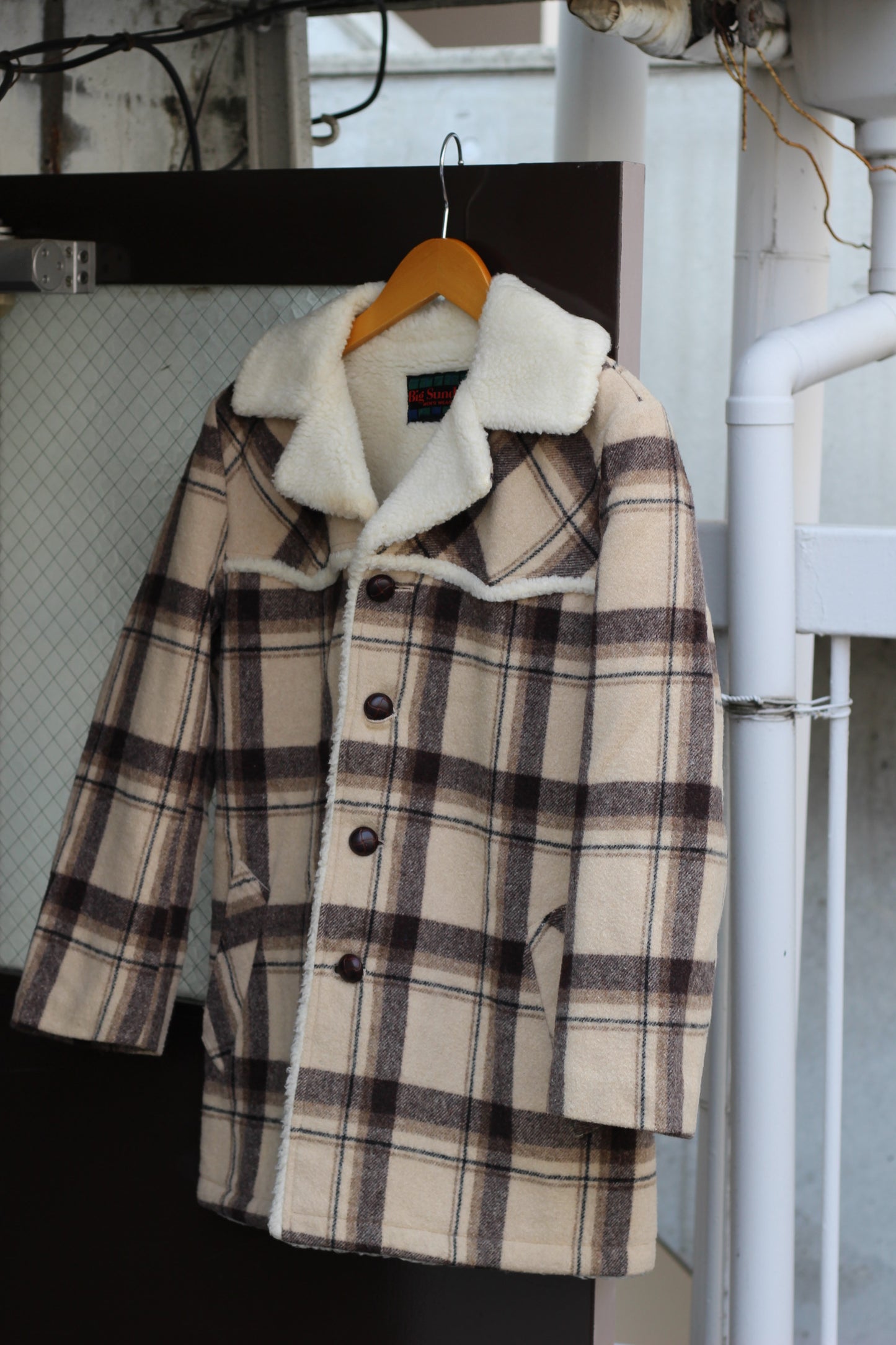 Men's Check Design Outerwear x4点