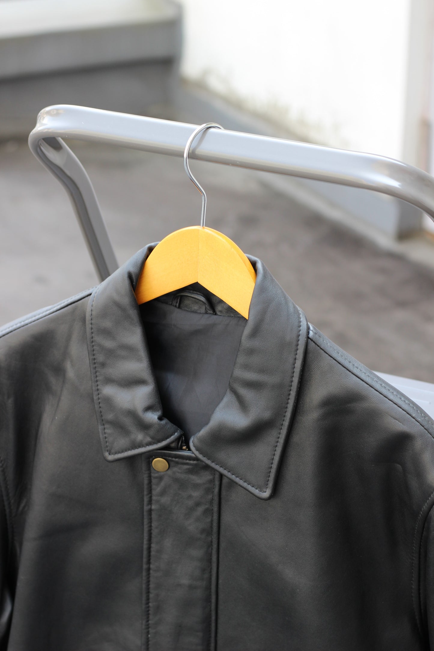 Men's High-Grade Lambskin Utility Jacket x3点