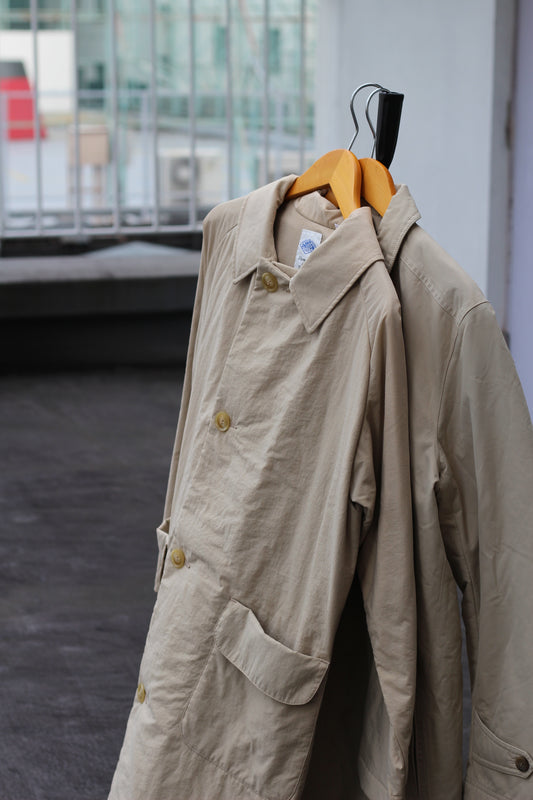 Danton & Landsend Beige Nylon Stand Collar Jacket set x2点