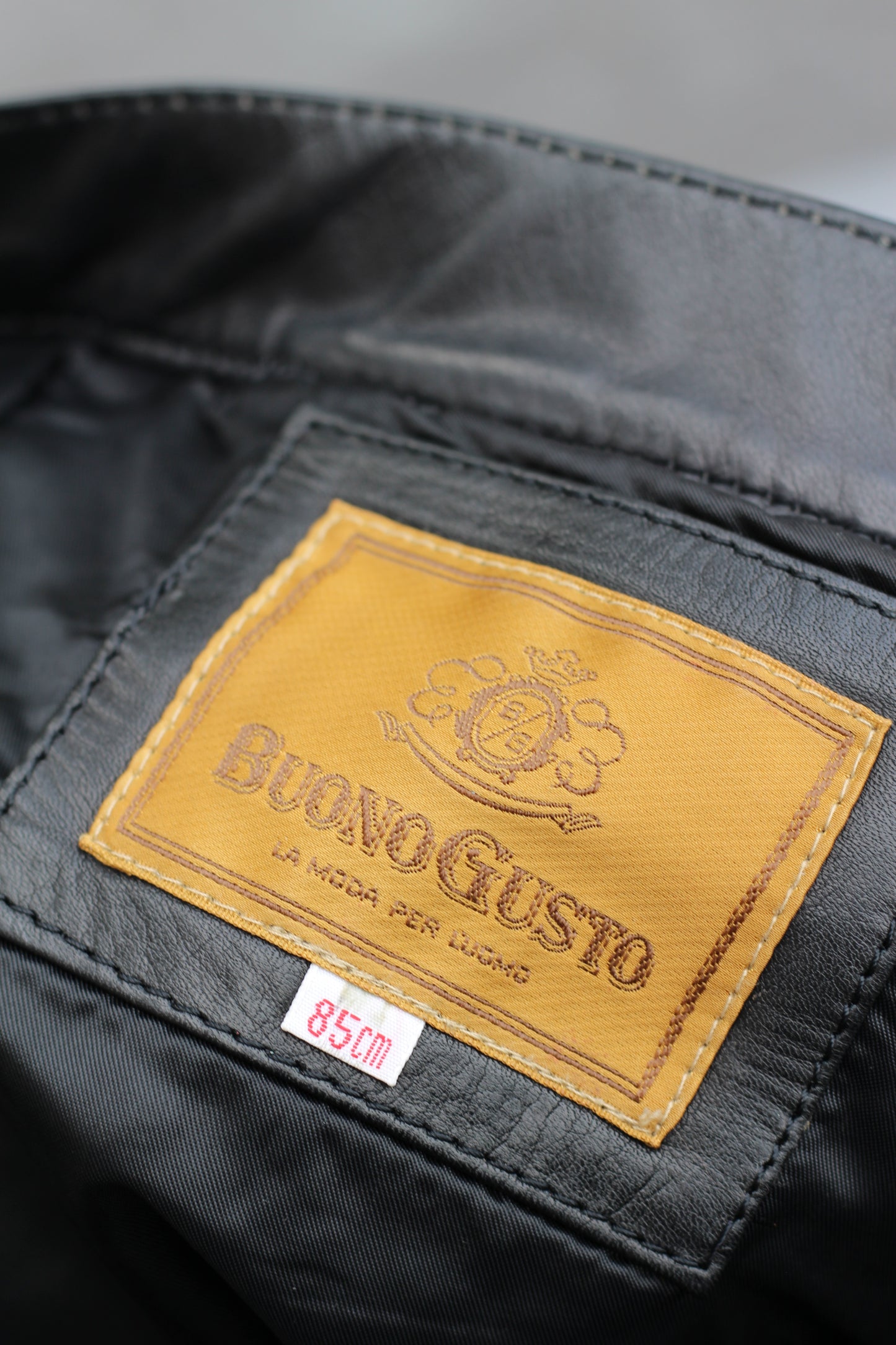 Men's Vintage Leather Pants set x2点