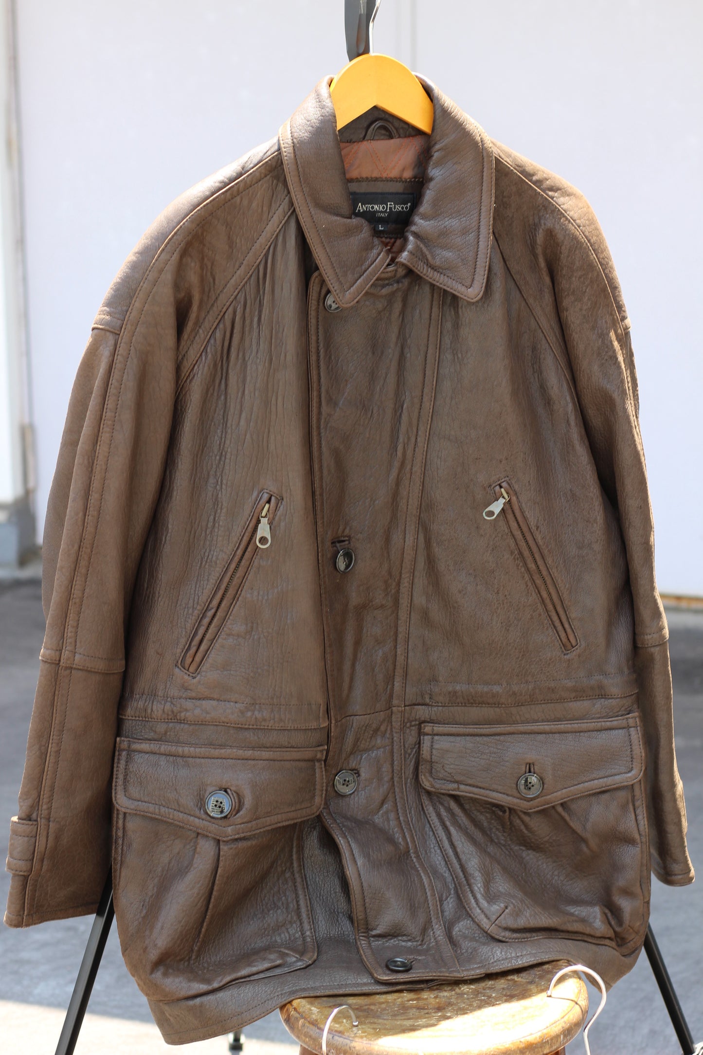 Men's High-Grade Lamb Leather Jacket x3点