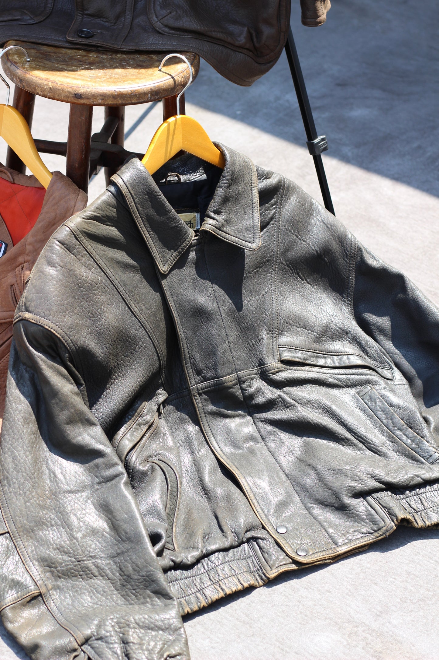 Men's High-Grade Lamb Leather Jacket x3点