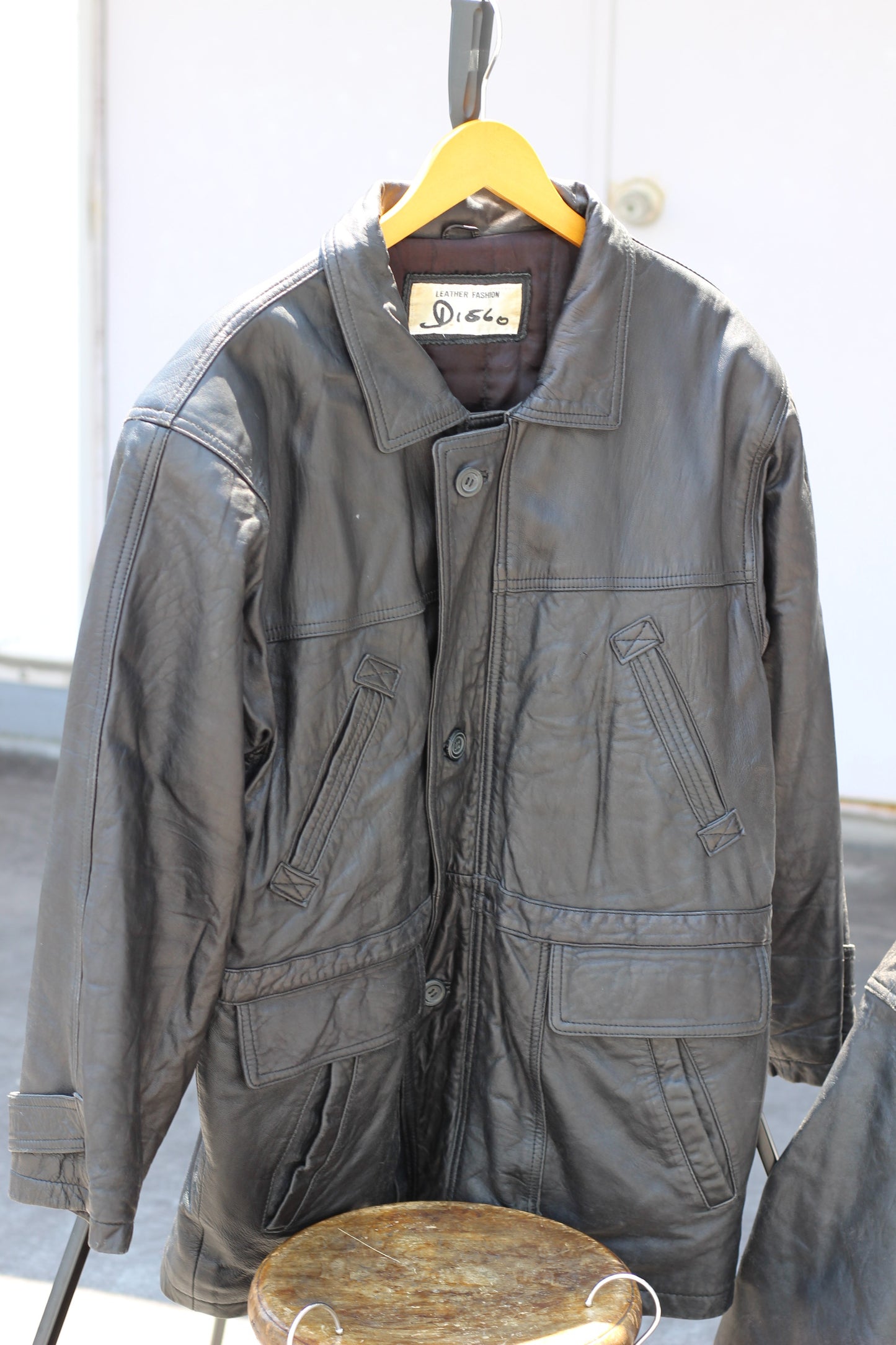 Men's Leather Utility Jacket x7点