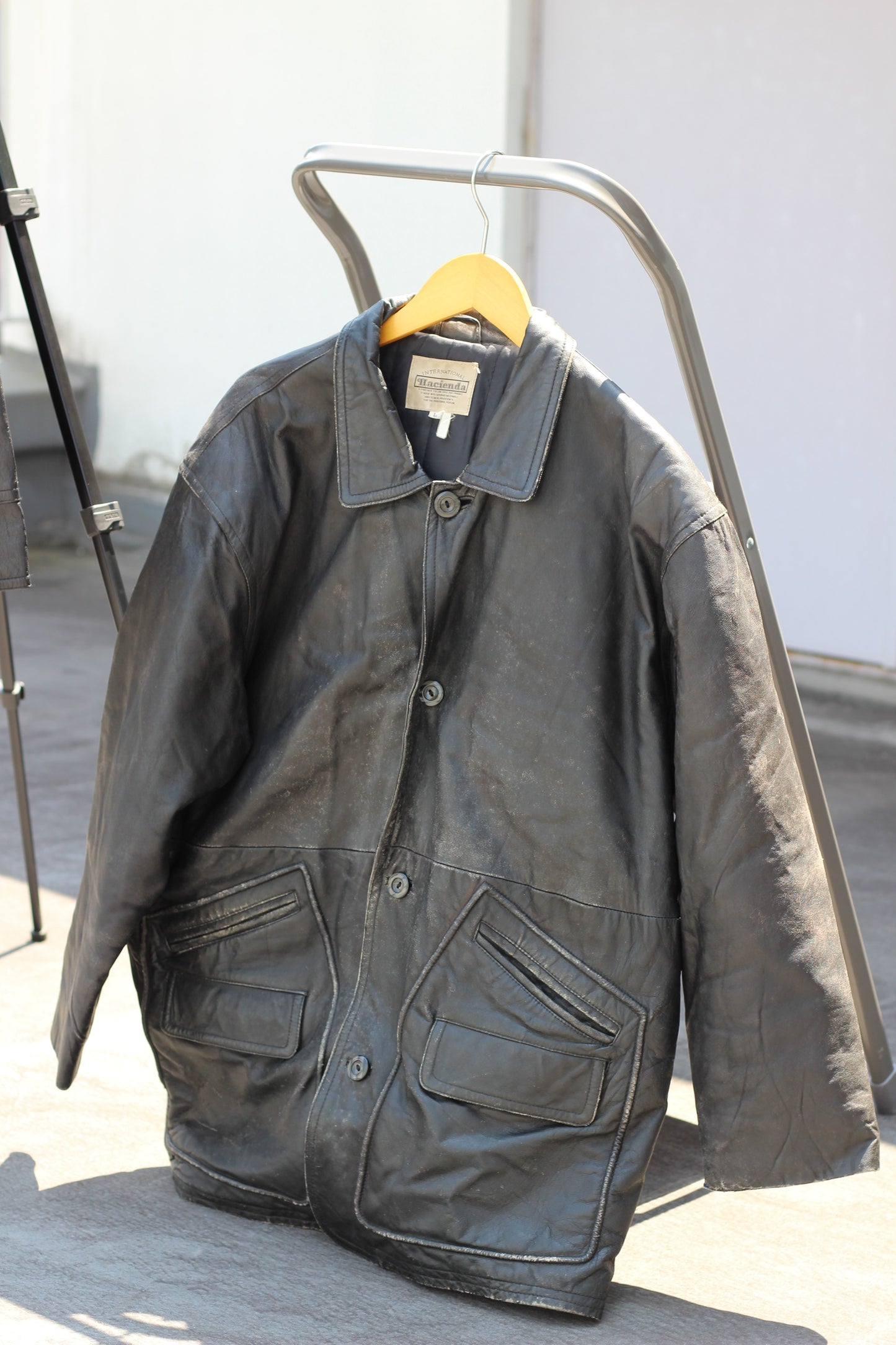 Men's Leather Utility Jacket x7点
