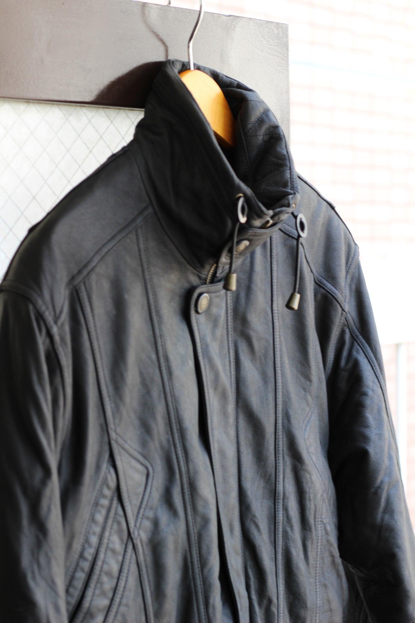 Men's Leather Utility Jacket x7点
