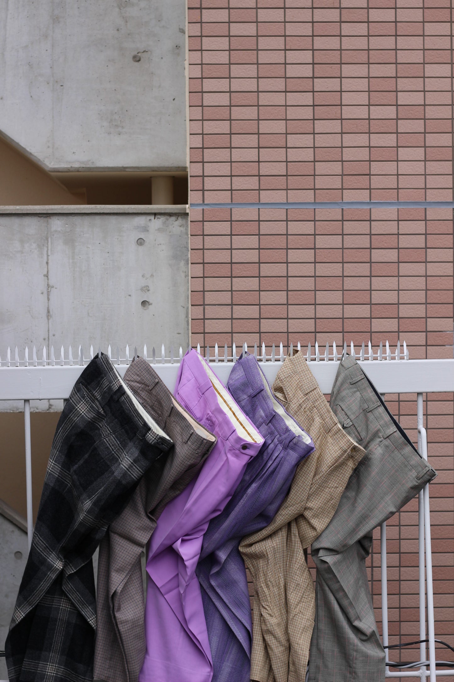 Men's Check & Design Slacks x7点