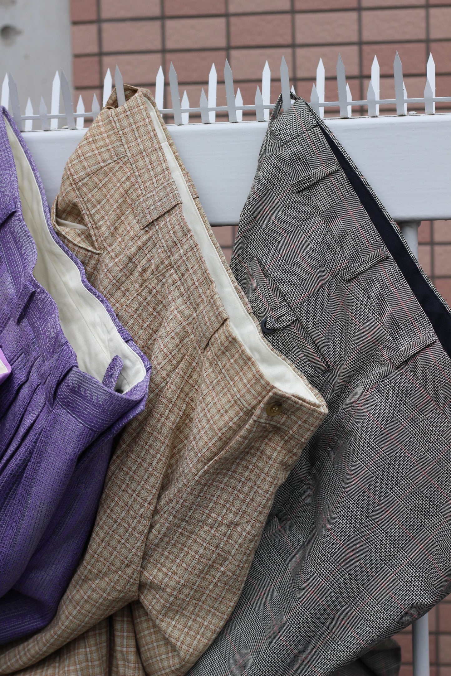Men's Check & Design Slacks x7点