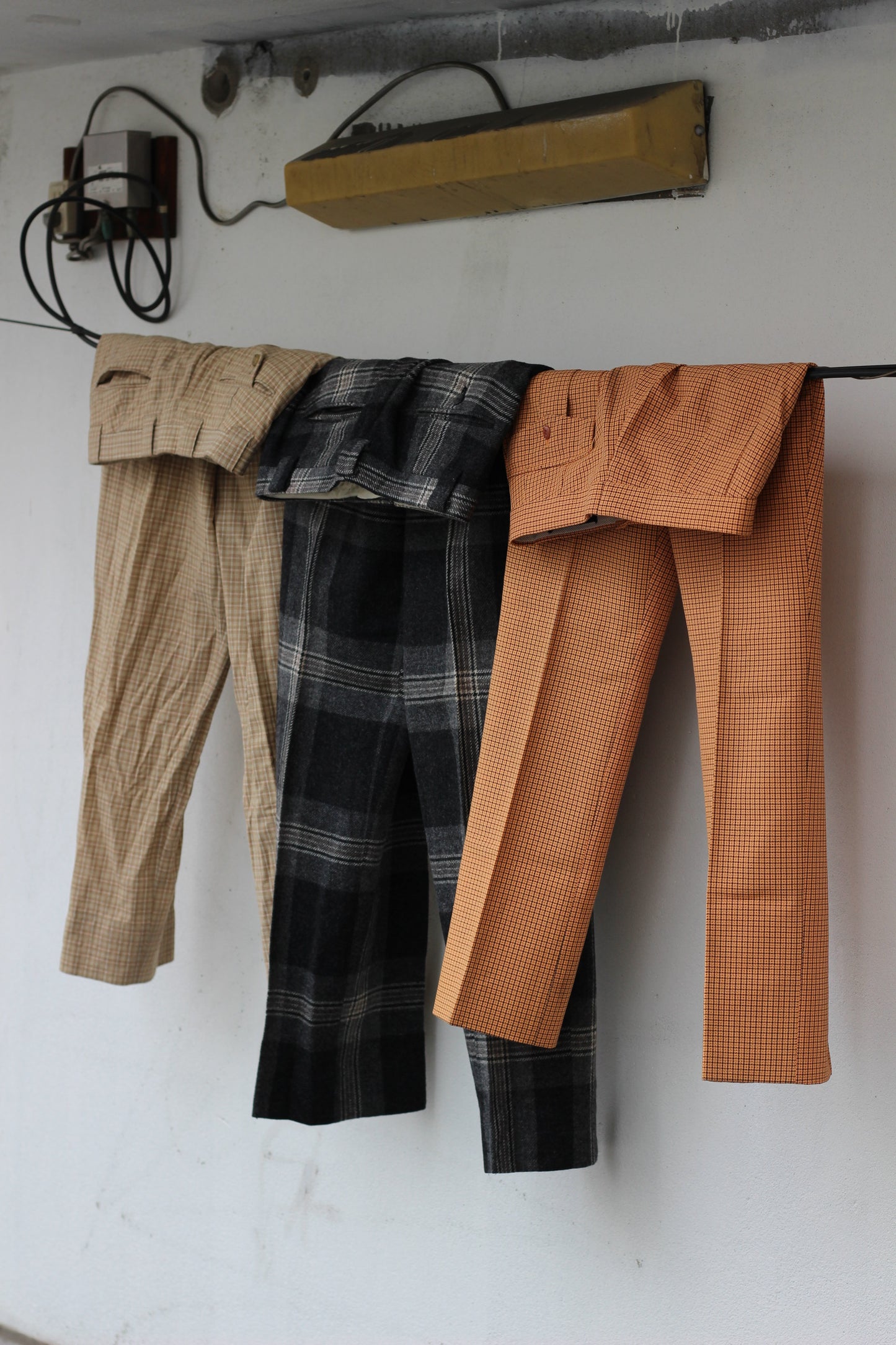 Men's Check & Design Slacks x7点
