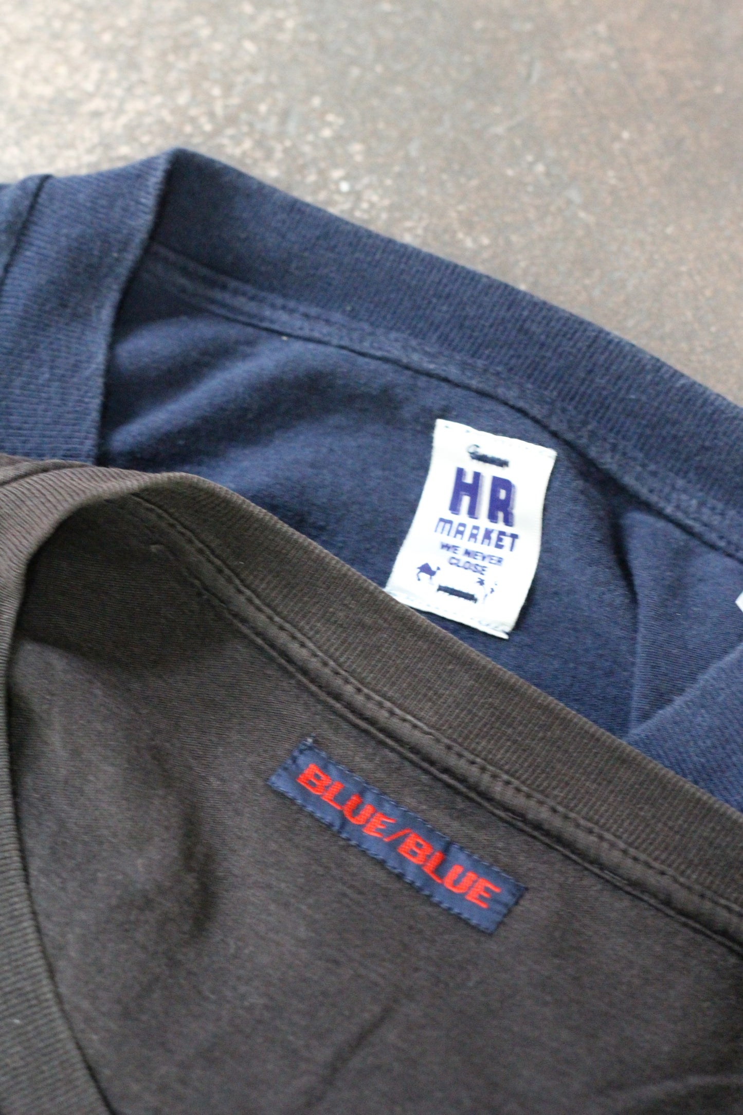 Hollywood Ranch Market & BLUE/BLUE T-Shirt x2点