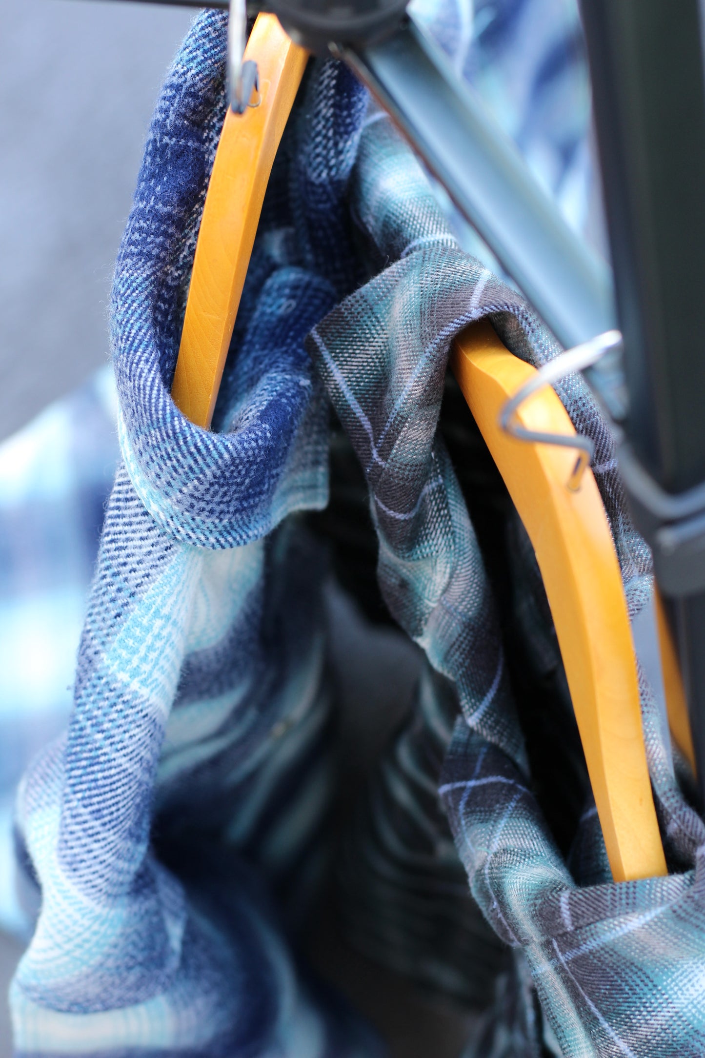 Men's Ombre Check Shirt x3点