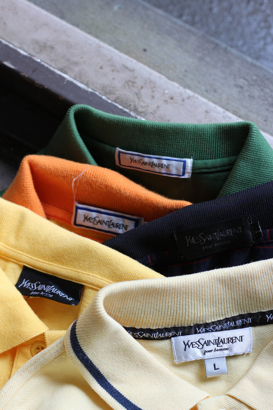 Old Yves Saint Laurent Men's Polo Shirt x5点
