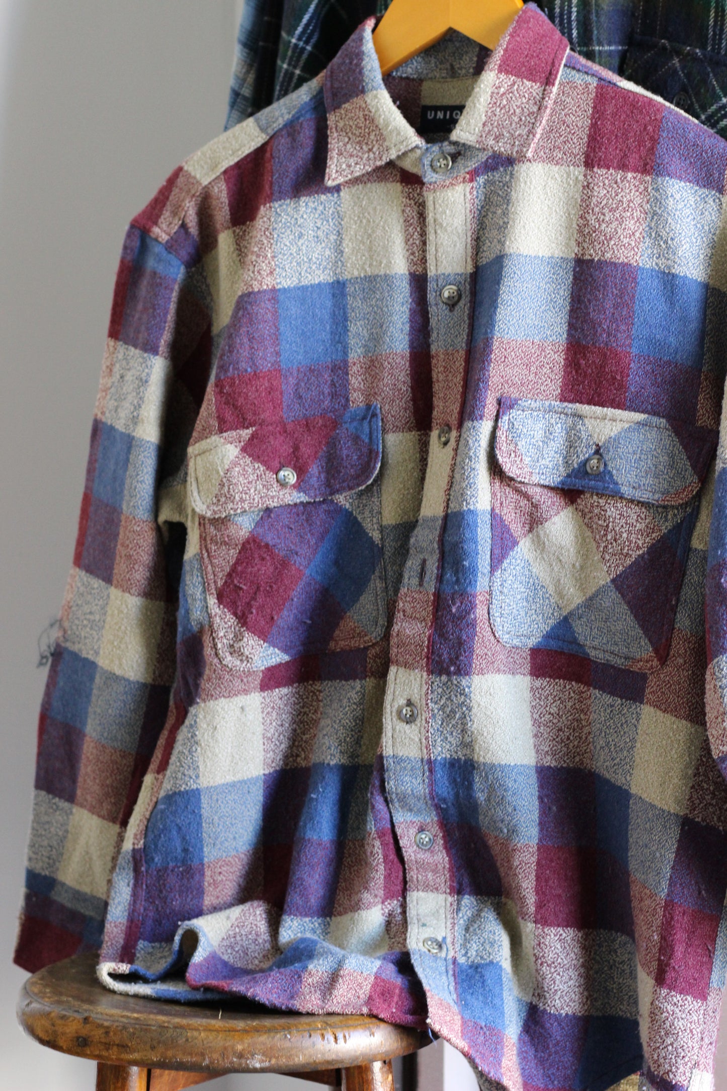 Old Uniqlo Flannel Shirt x4点