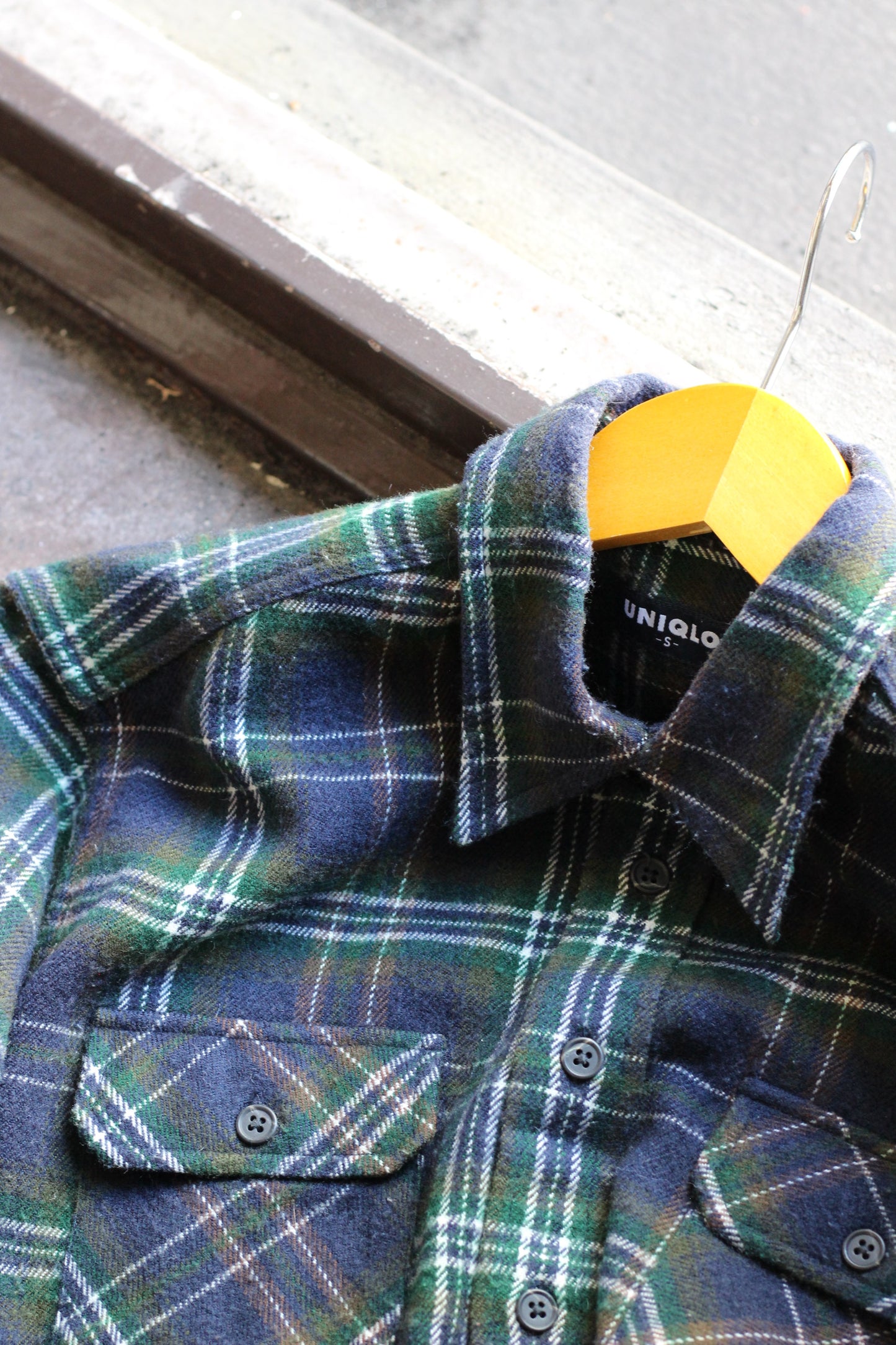 Old Uniqlo Flannel Shirt x4点