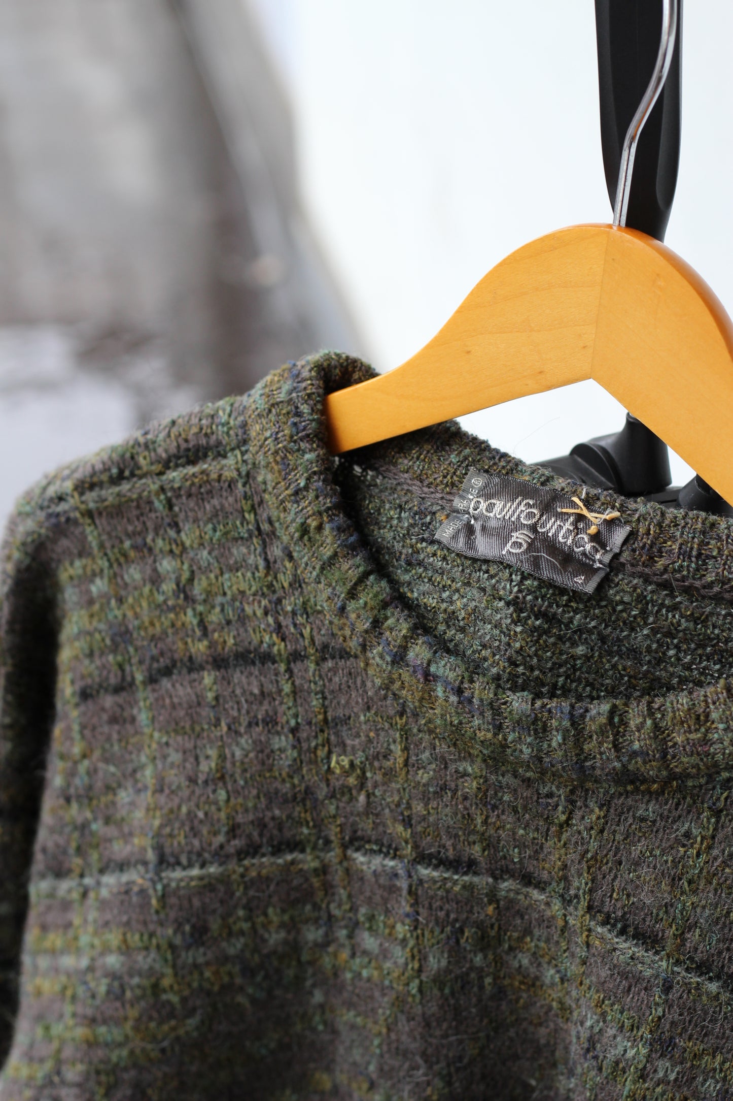 80-90’s Made In France Vintage Design Knit Sweater set x2点