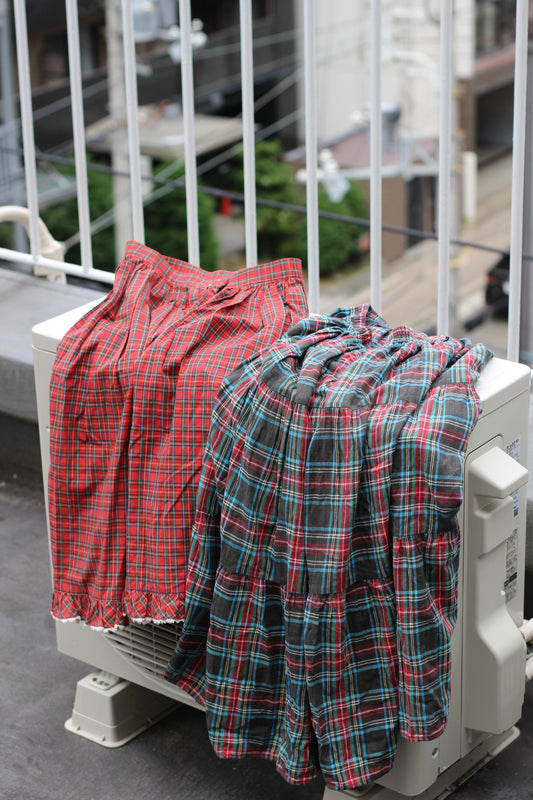 Vintage Check Skirt x2点