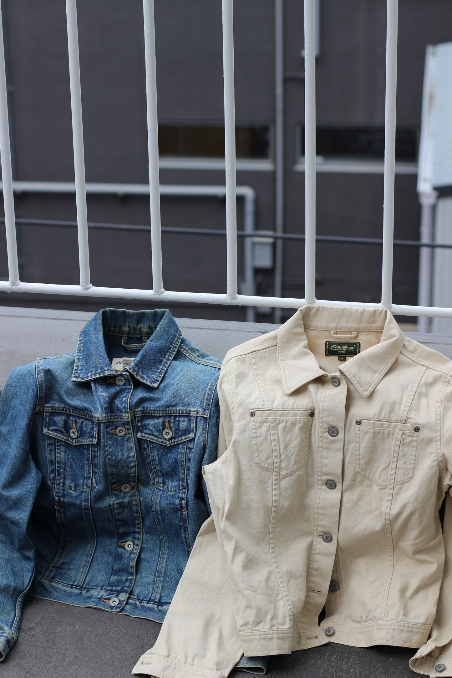 90's 00's Eddie Bauer Denim Jacket x2点