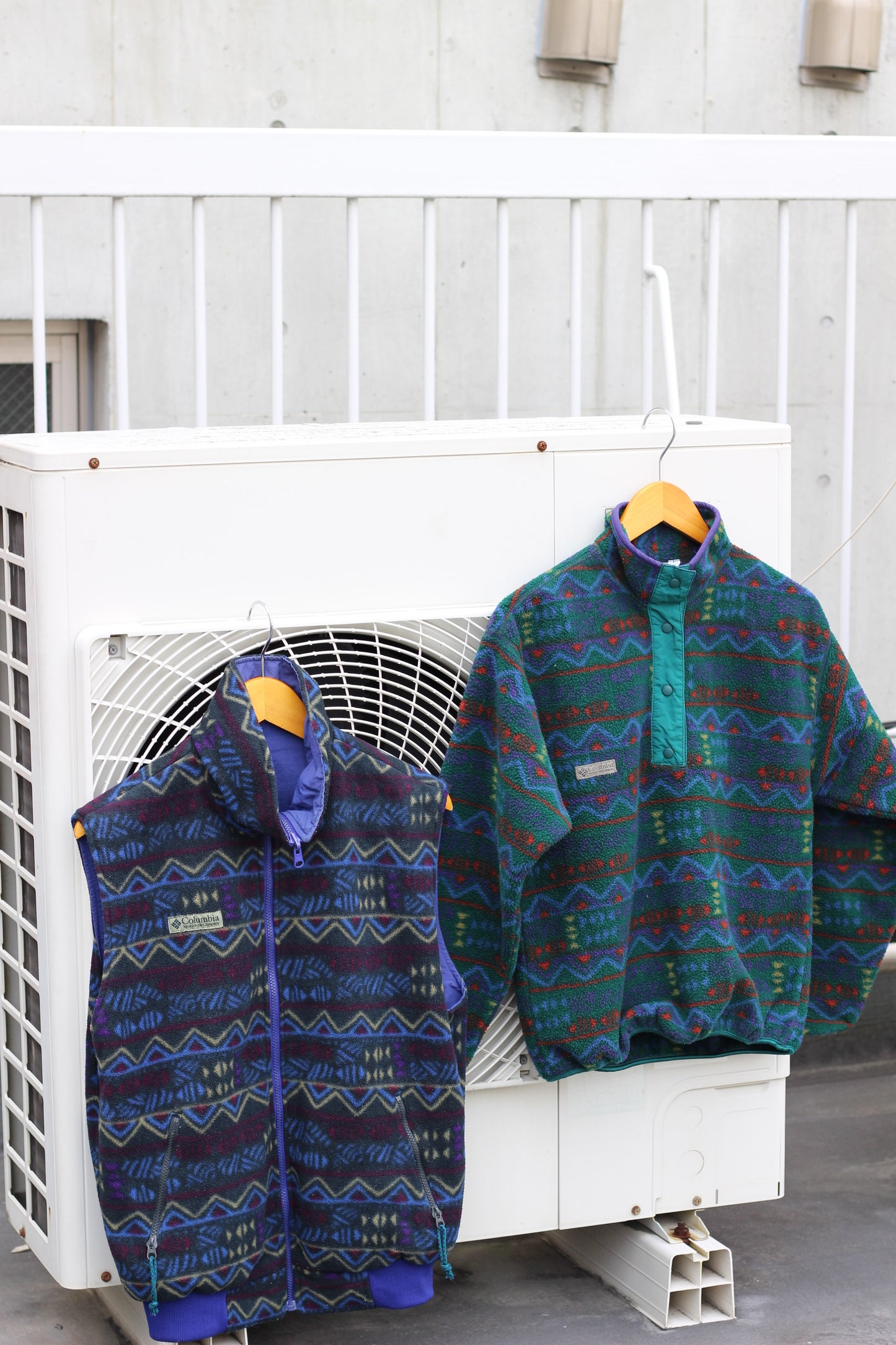 90's Made In Usa Columbia Fleece x3点