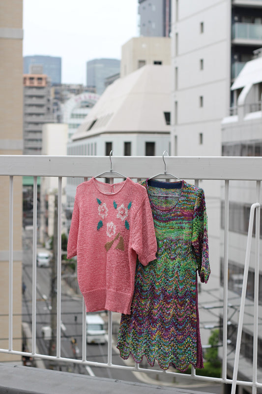 Vintage Tape Yarn Knit x2点