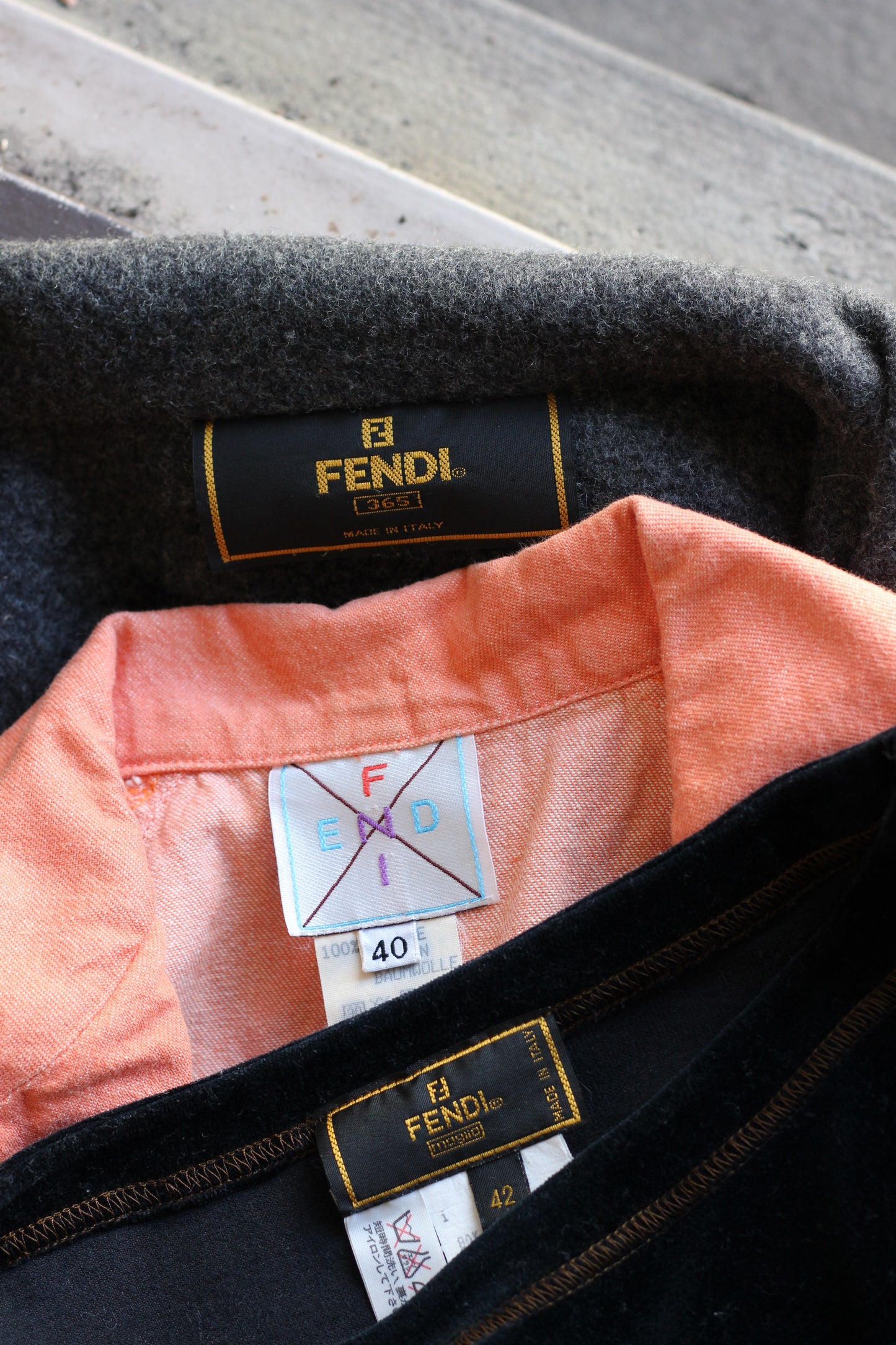 Old Fendi x4点