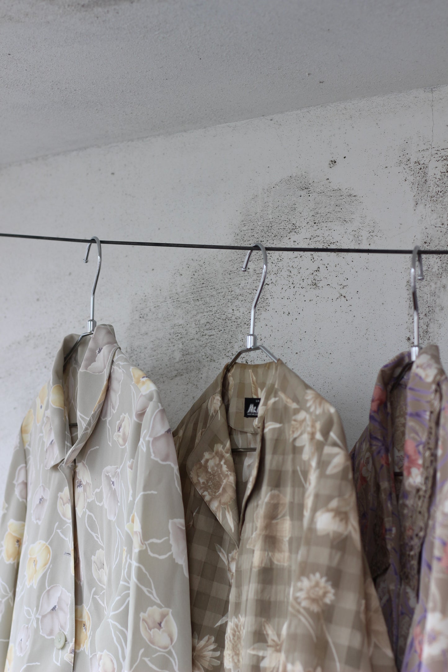 Vintage Sheer Floral Long Sleeve Blouse x10点