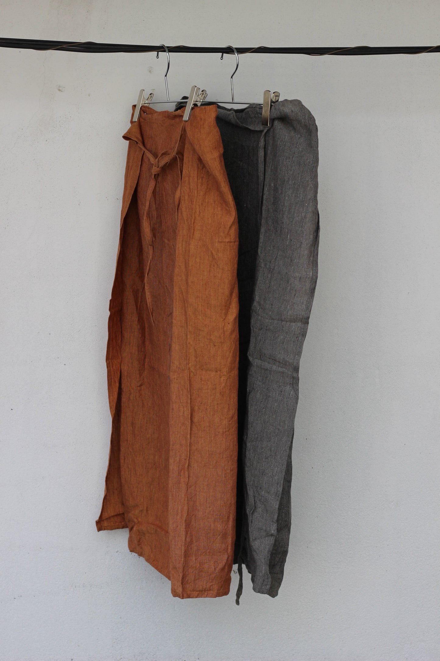 90's 00's Y2K agnes B. Wrap Skirt x3点