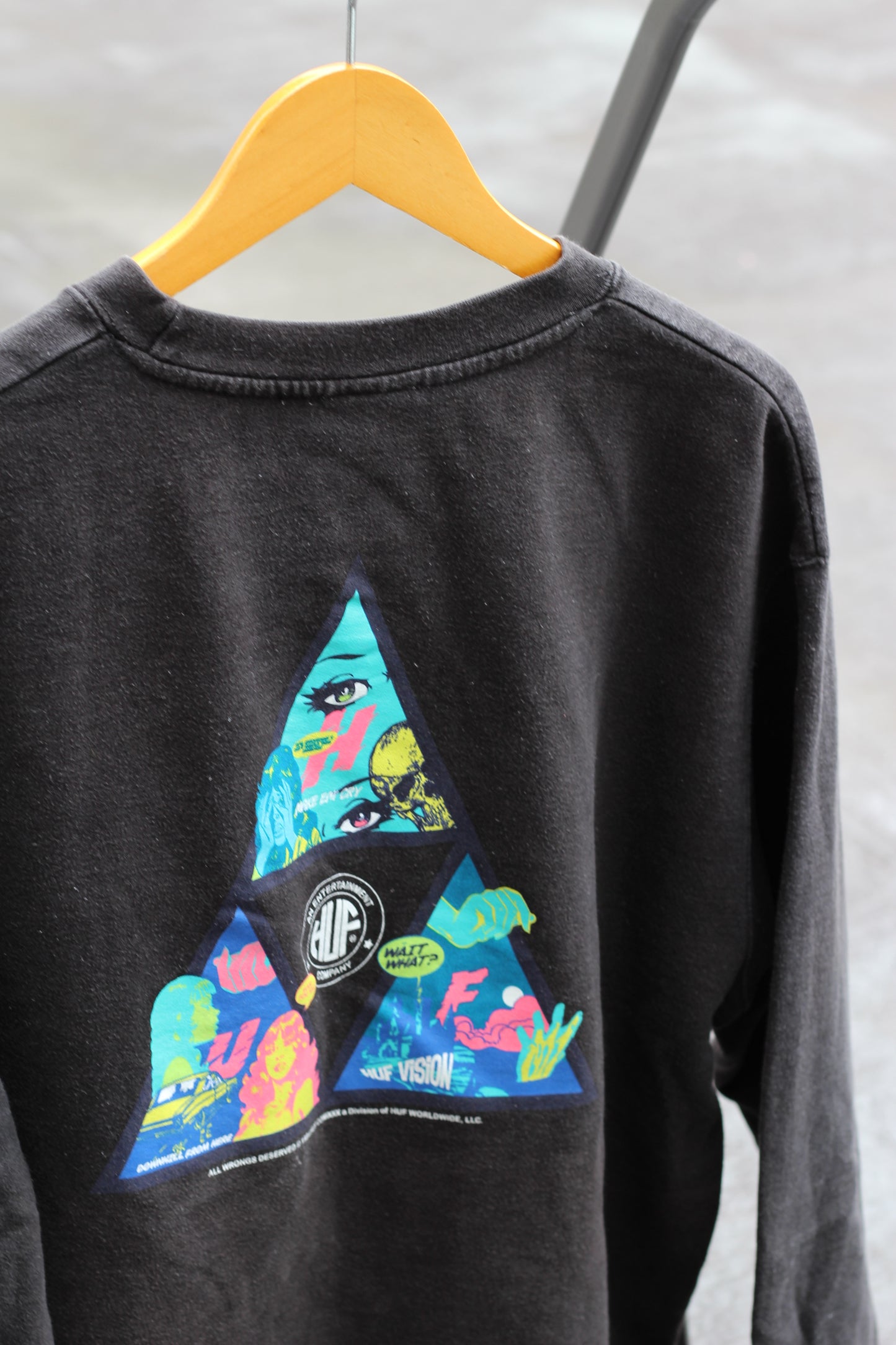 HUF&THRASHER Street Brand Logo Sweatshirt set x2点