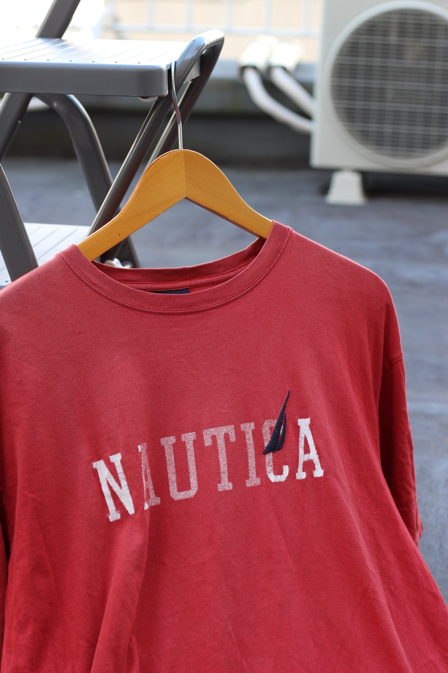 90's Made In USA & Peru Nautica Logo T-Shirt x2点