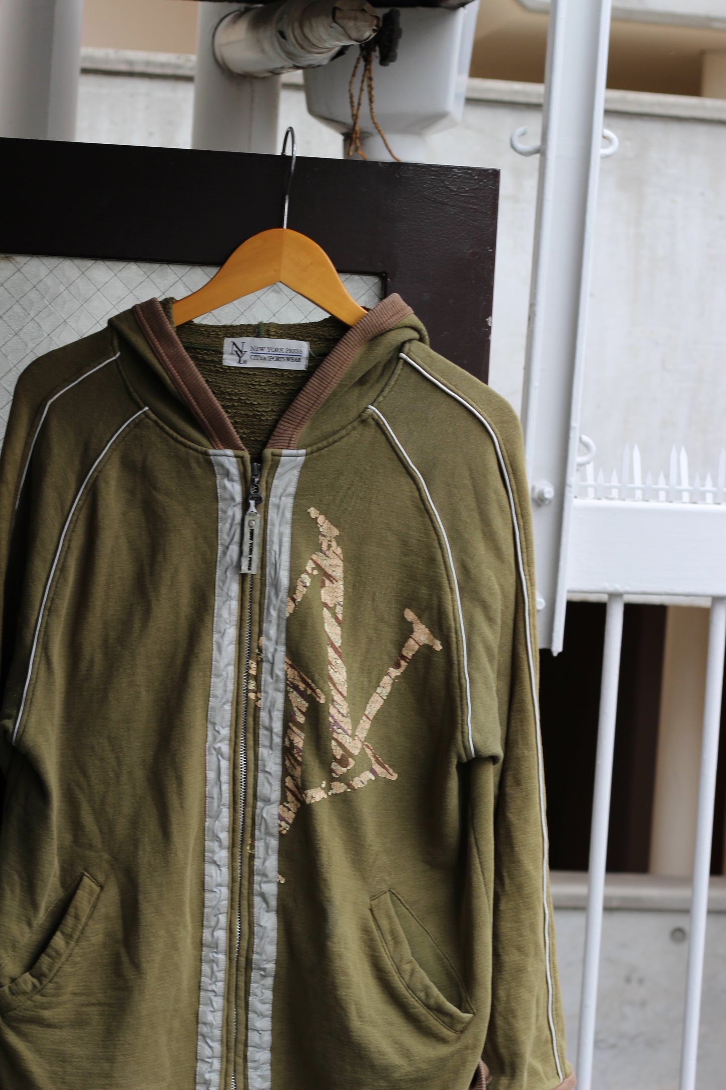 Men's Y2K Style Oversized Design Hoodie set x2点