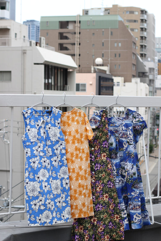 Vintage Hawaiian One-Piece x4点