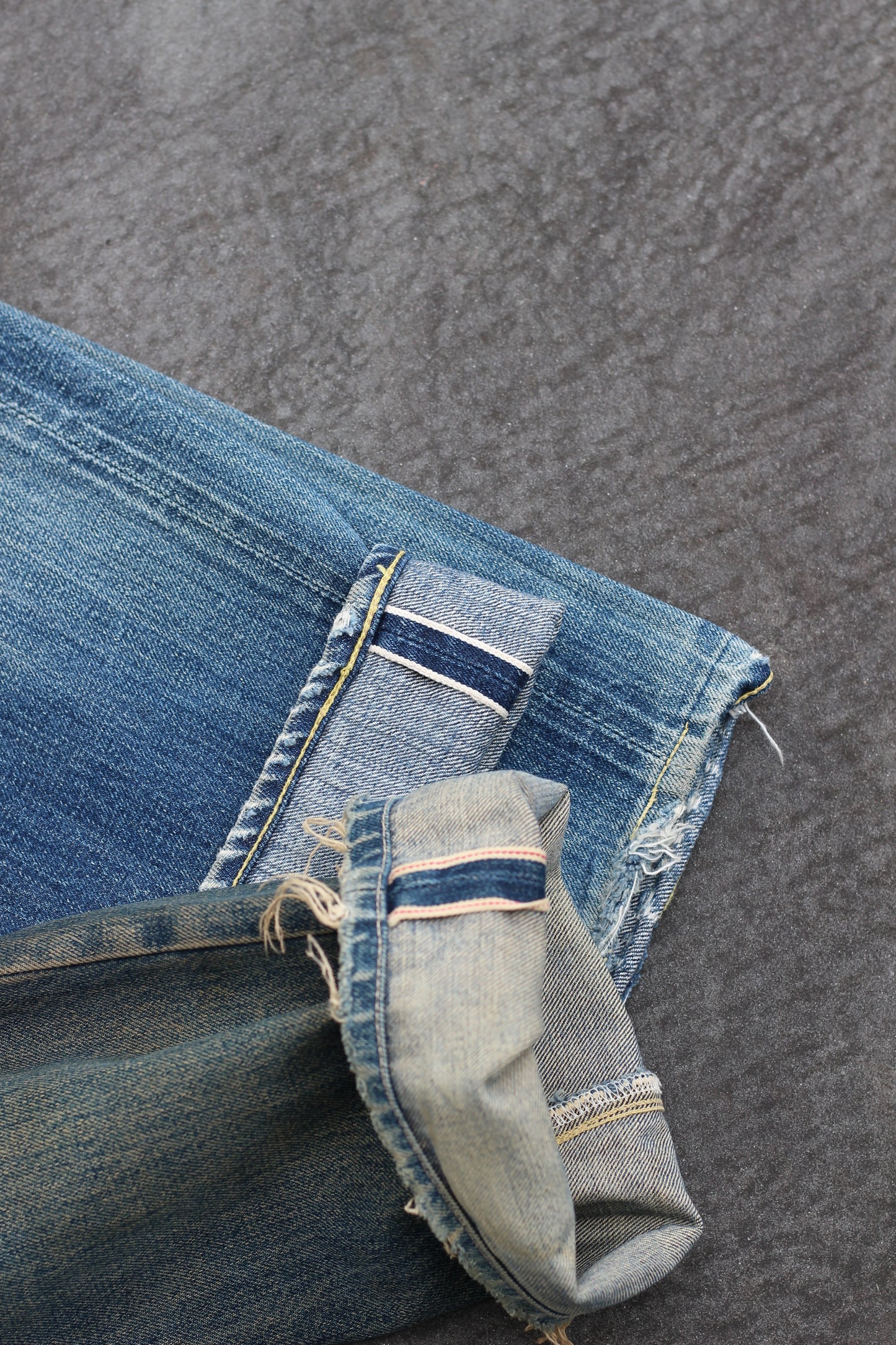 Men's High-Grade Vintage Processed Denim Pants x6点