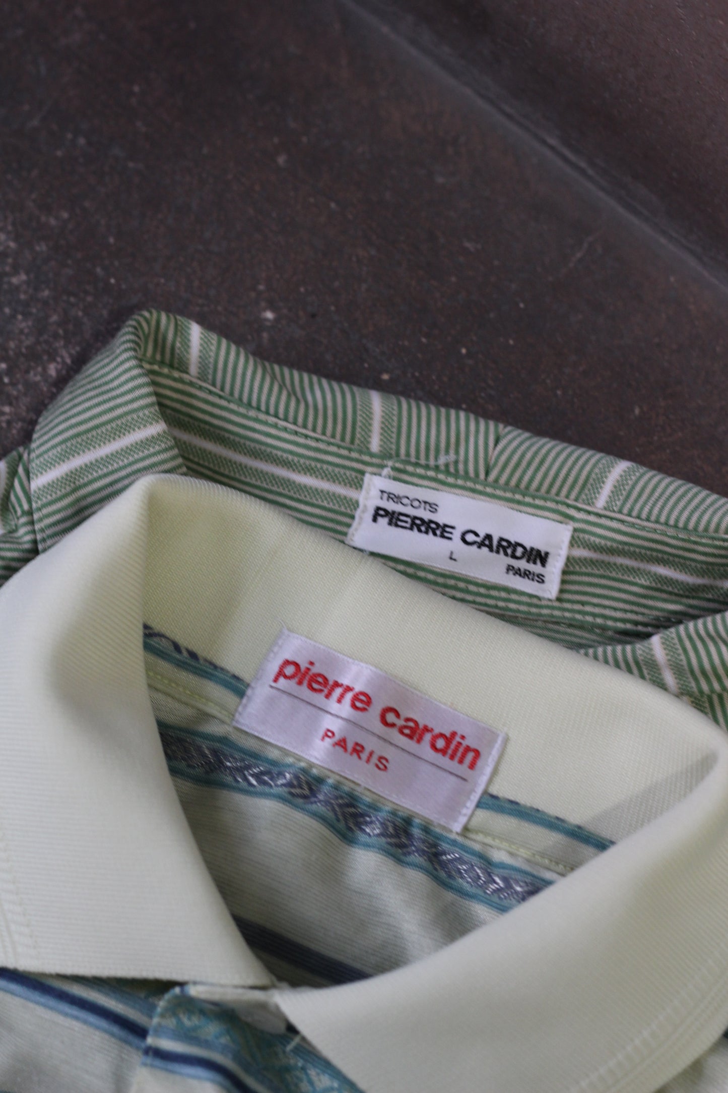 Pierre Cardin Striped Short Sleeve Polo Shirt x2点