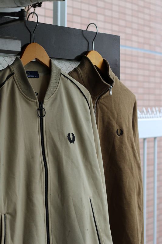 Old Fred Perry Track Jacket & Half-Zip Sweatshirt set x2点