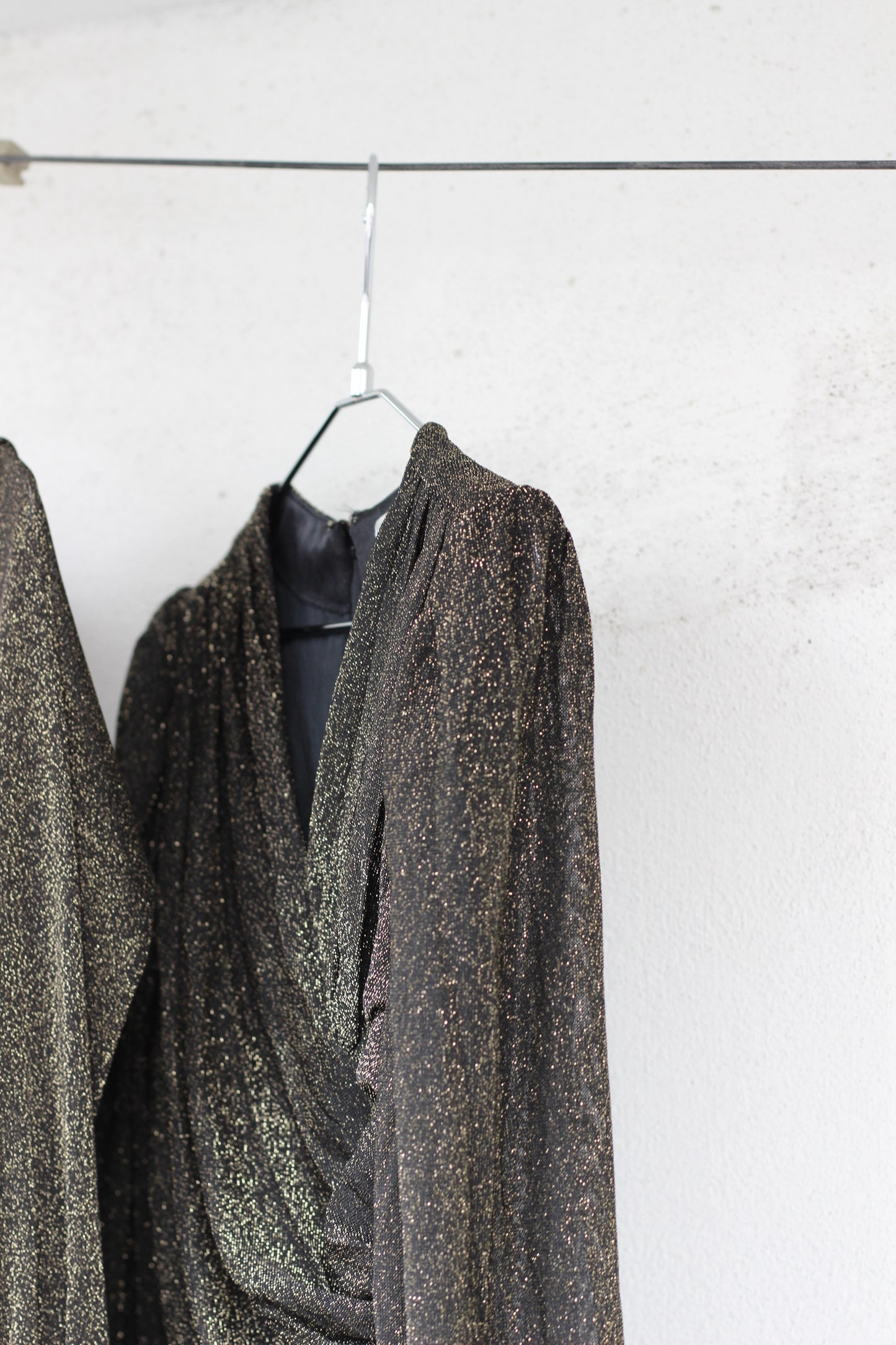 Vintage Black Glitter One-Piece x4点