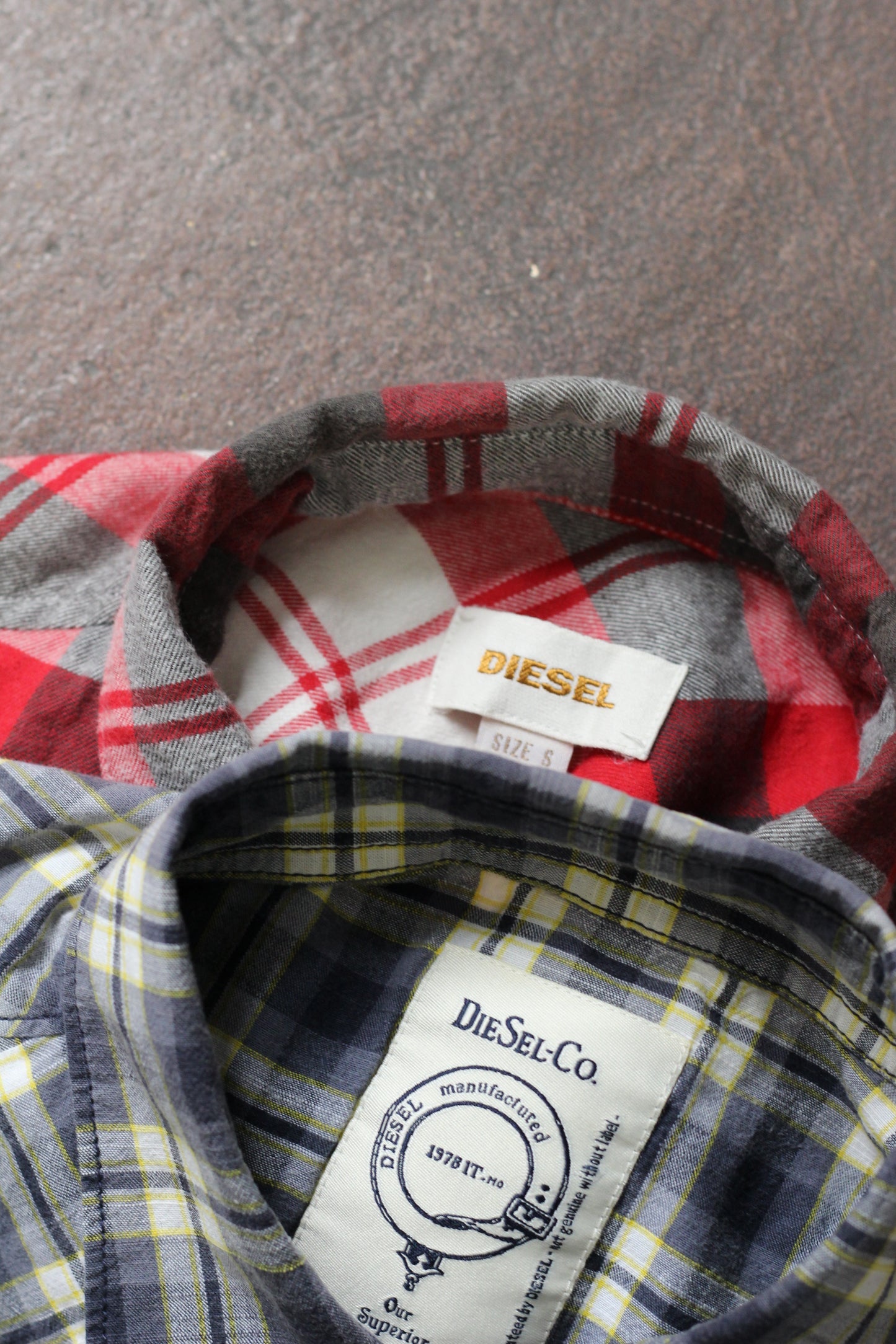 Diesel Check Long Sleeve Shirt x2点