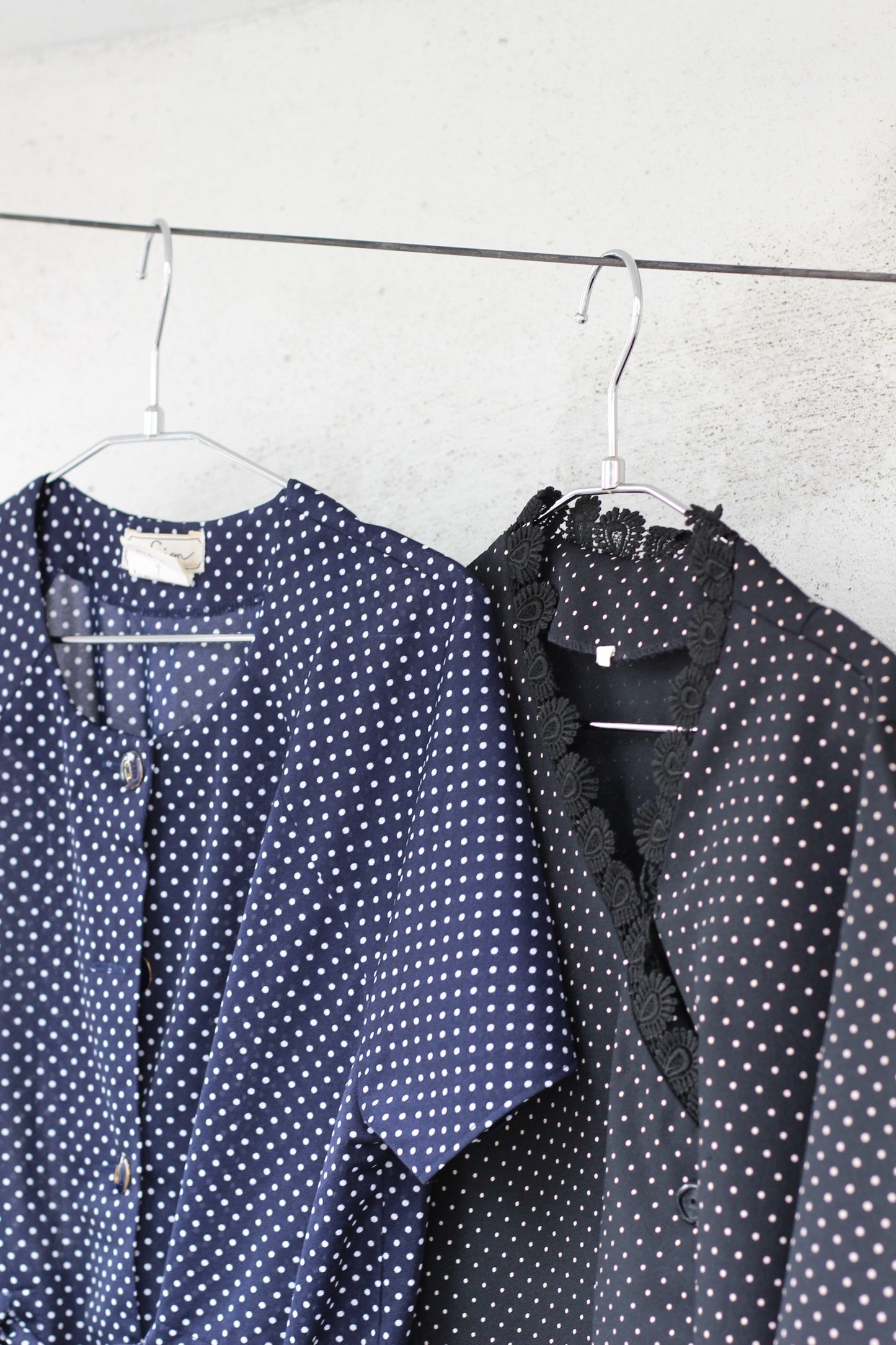 Vintage Dot Short Sleeve One-Piece x10点