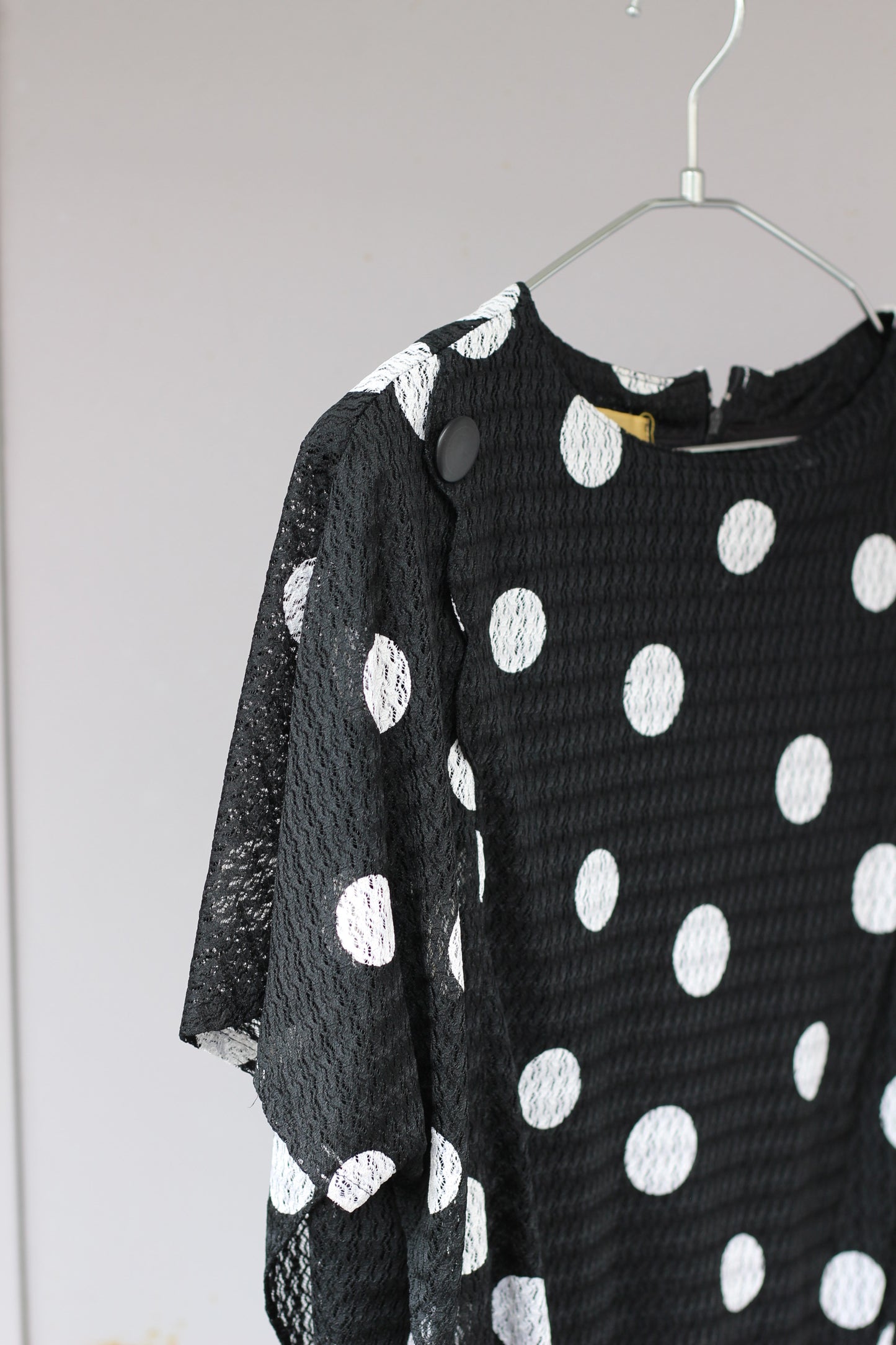 Vintage Dot Short Sleeve One-Piece x10点