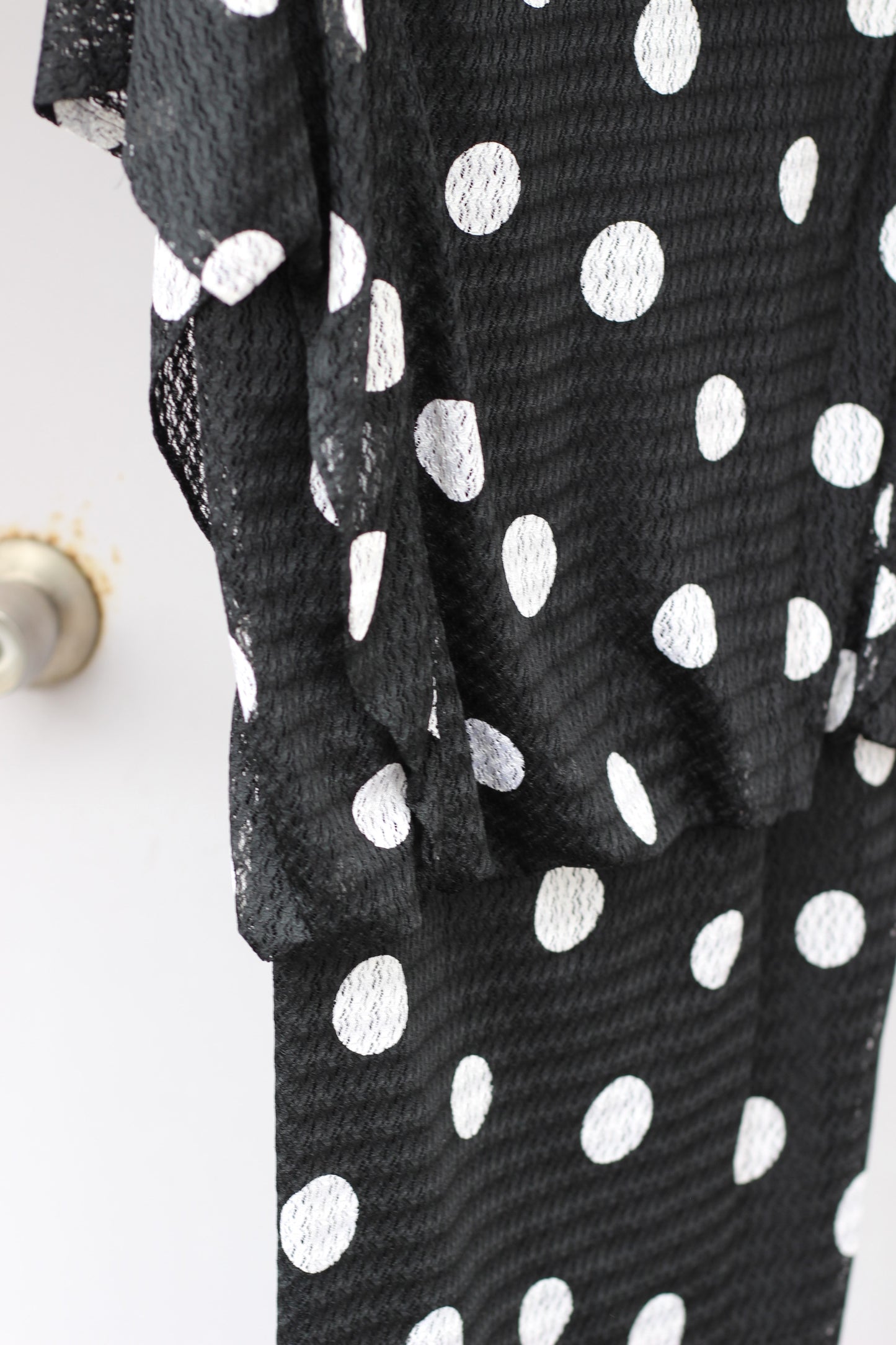 Vintage Dot Short Sleeve One-Piece x10点