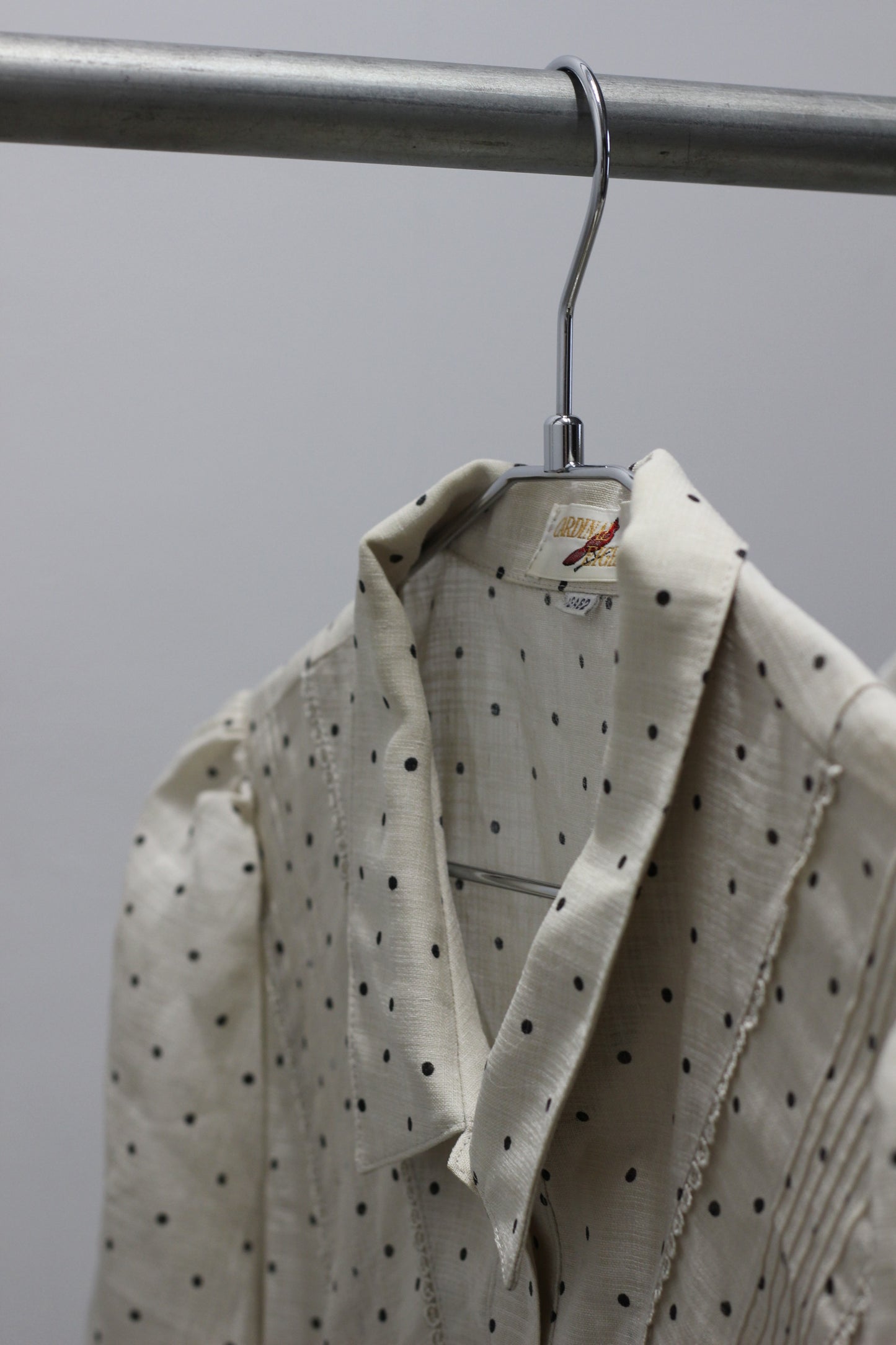 Vintage Dot Short Sleeve Blouse x10点