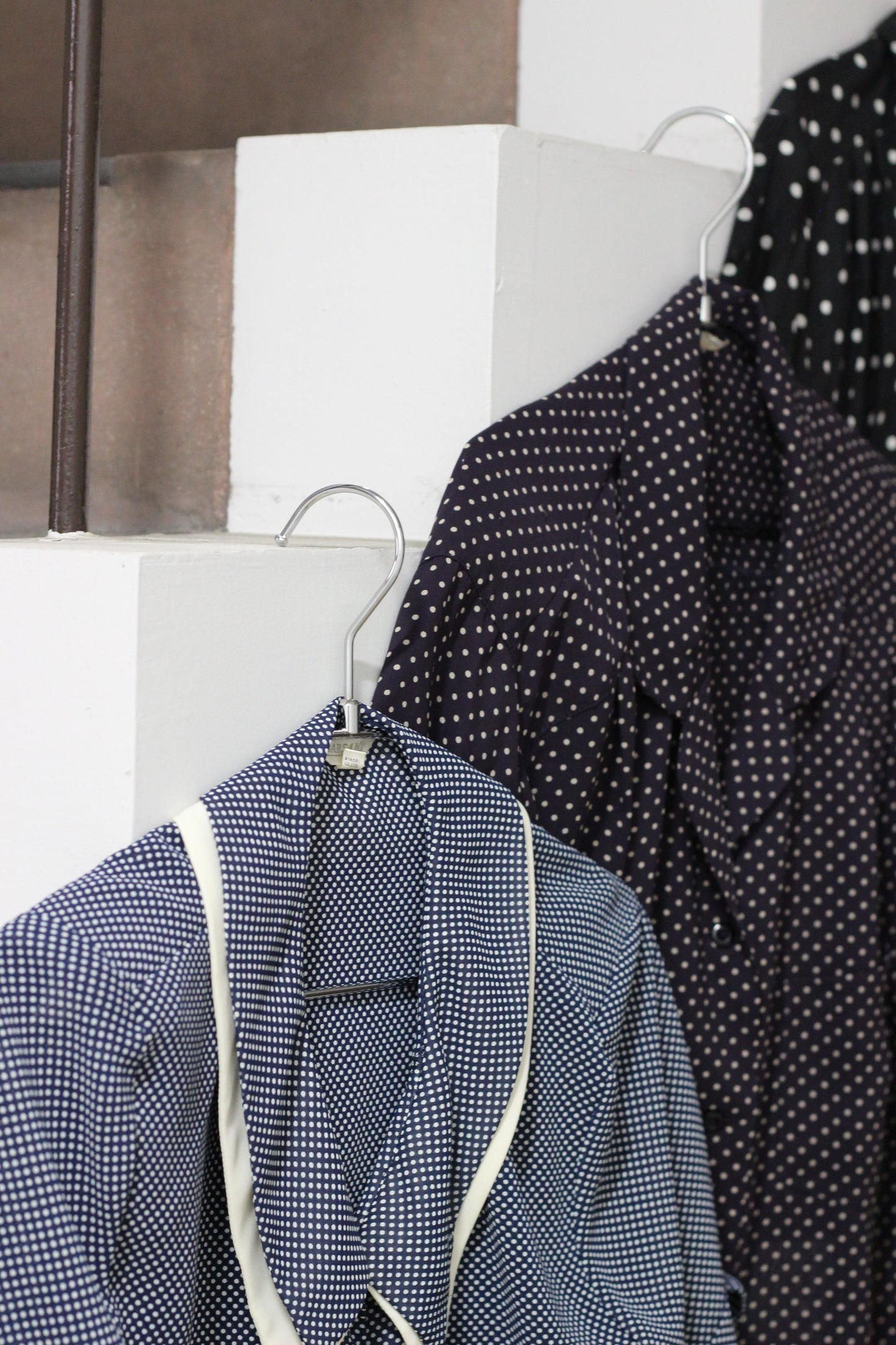 Vintage Dot Short Sleeve Blouse x10点