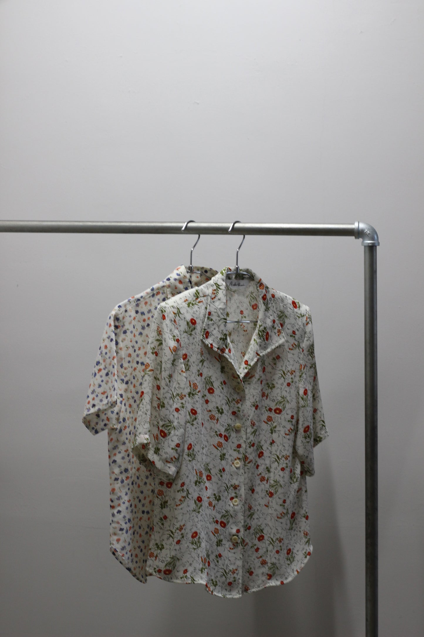 Vintage Flower Short Sleeve Blouse x10点