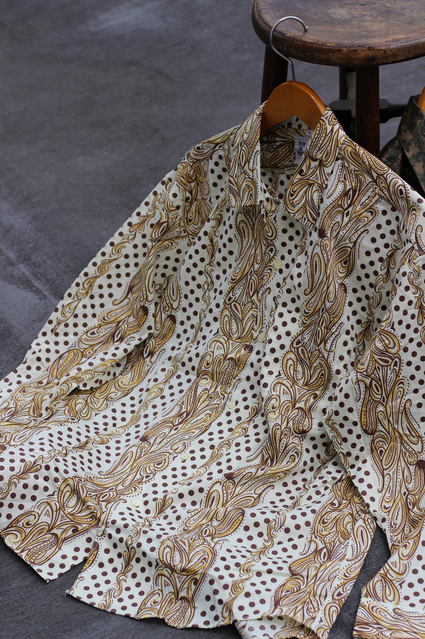 Men's Design Open Collar Long Sleeve Shirt x2点