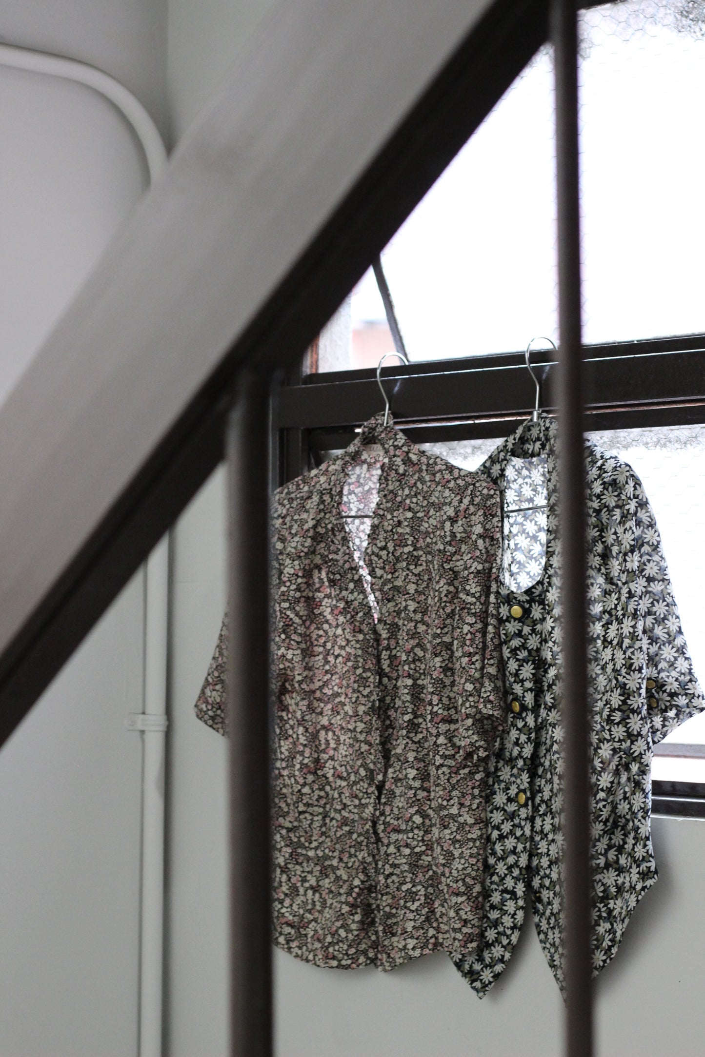 Vintage Flower Short Sleeve Blouse x10点