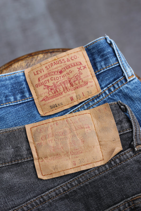 00's 501 & 501XX Levi's Denim Pants x2点