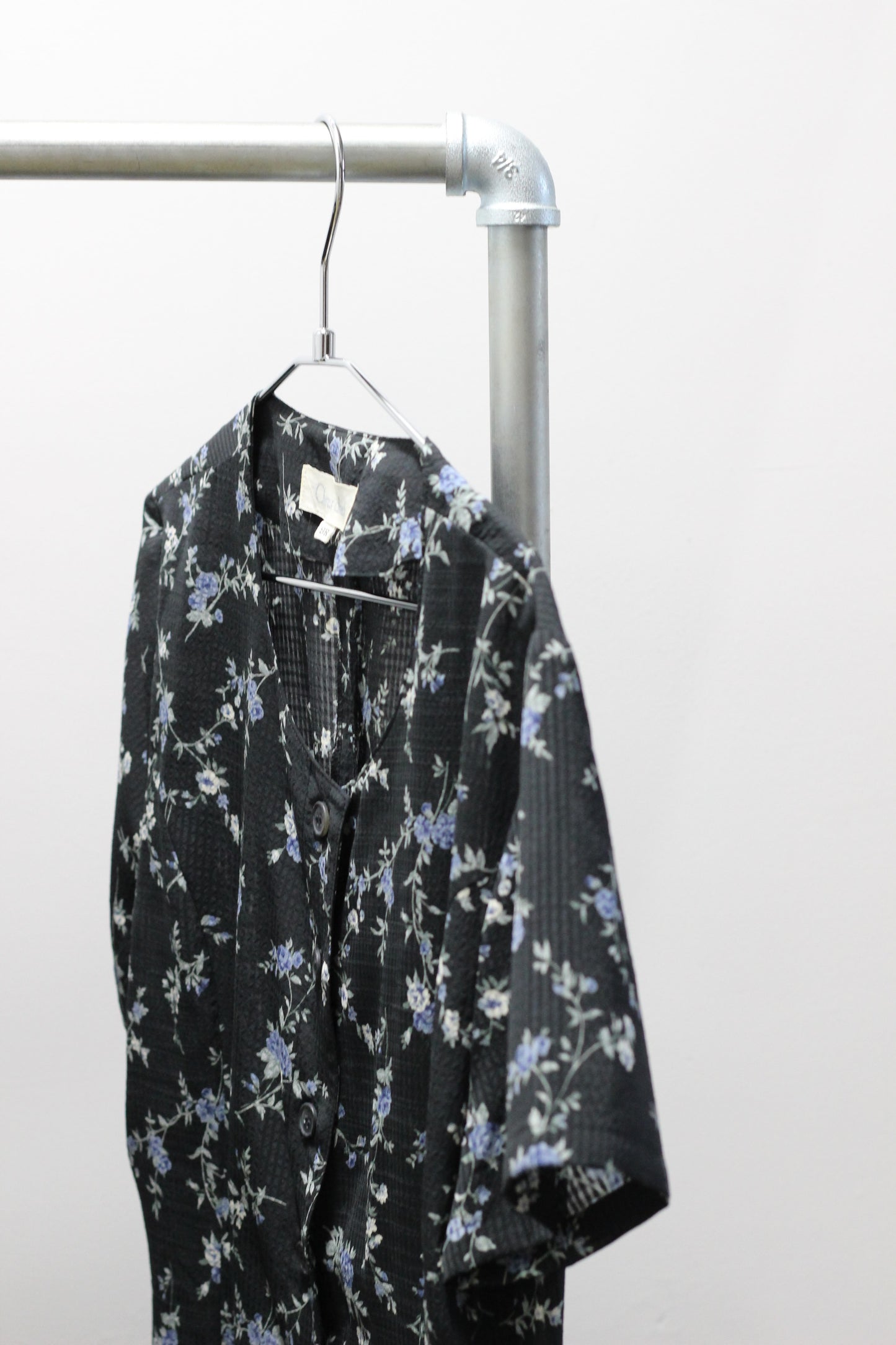 Vintage Floral Short Sleeve One-Piece x6点