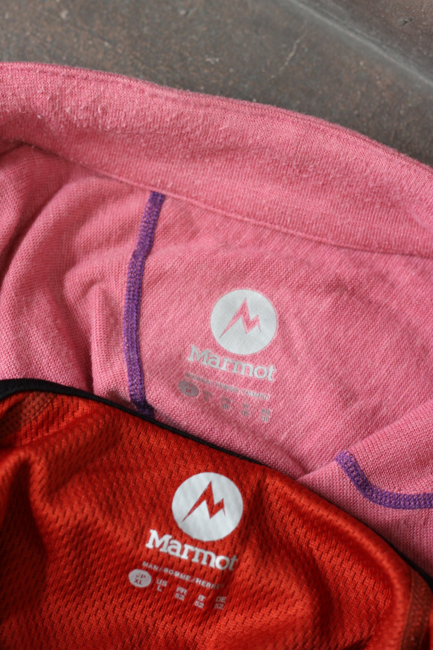 Marmot Half Zip Short-Sleeve T-Shirt x2点