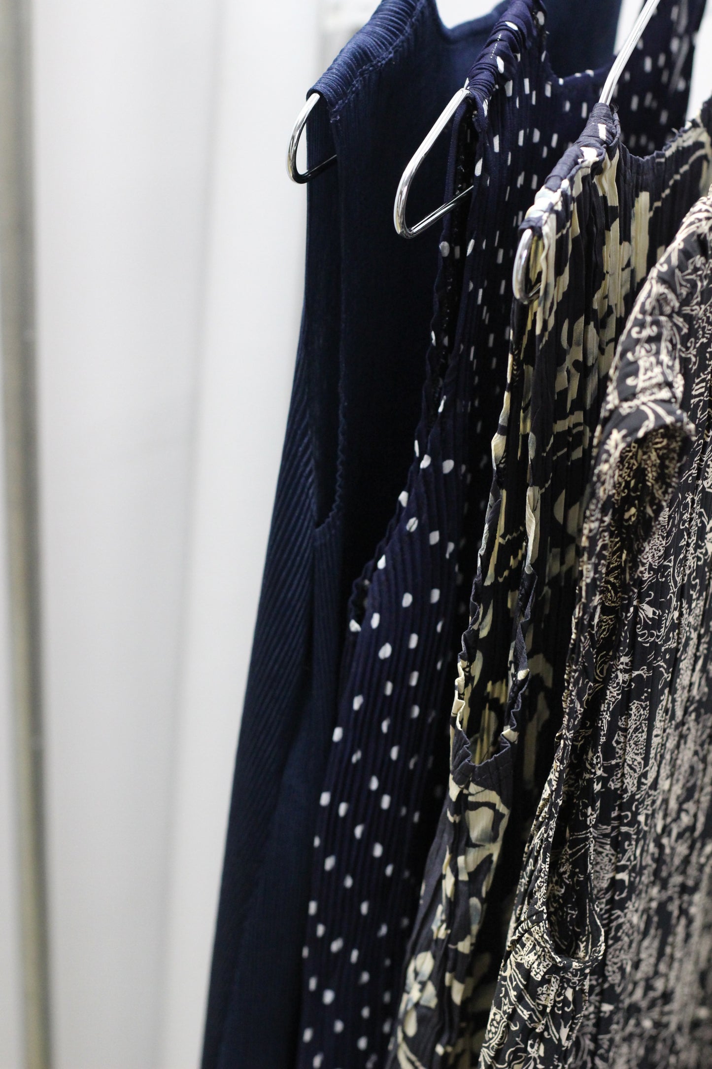 Vintage Design Pleats No Sleeve One-Piece x6点