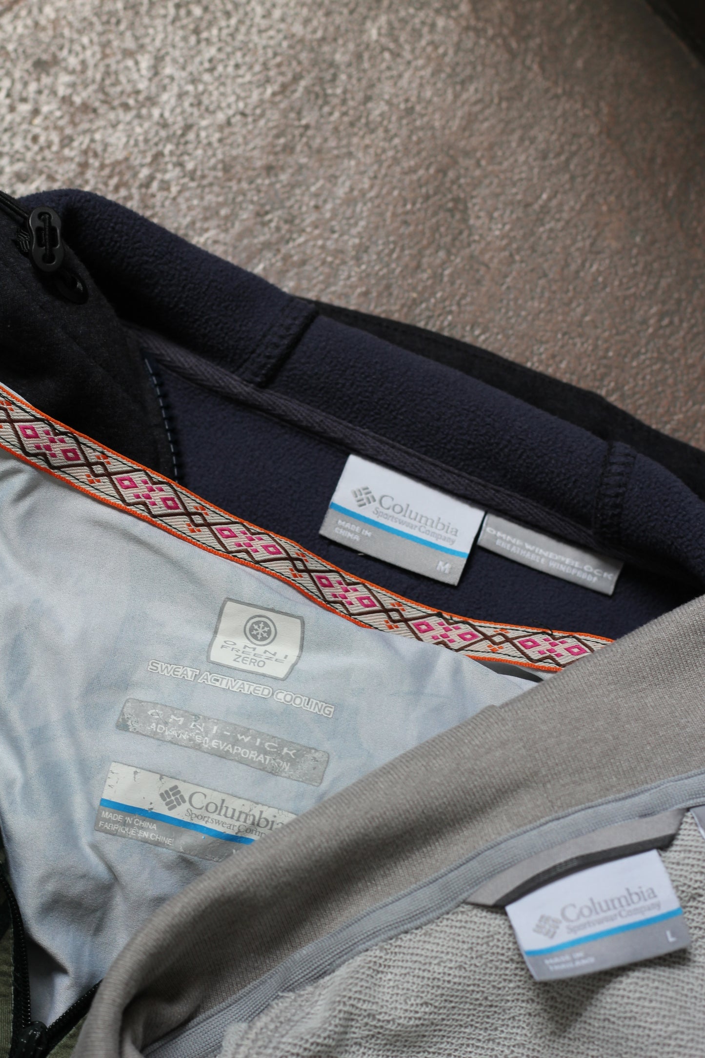 Columbia Men's Zip Hoodie x3点
