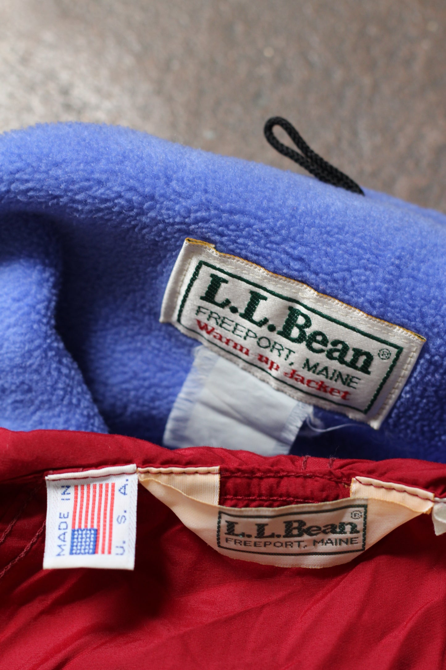 80-90's Made In USA L.L.bean Vintage Nylon Jacket & Anorak Parka x3点