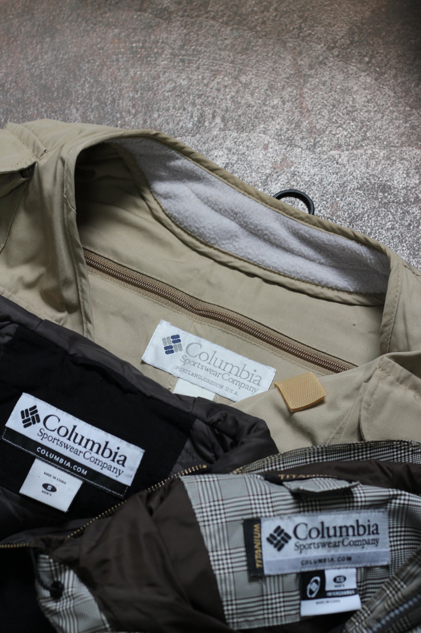 Columbia Tech Jacket Items x3点